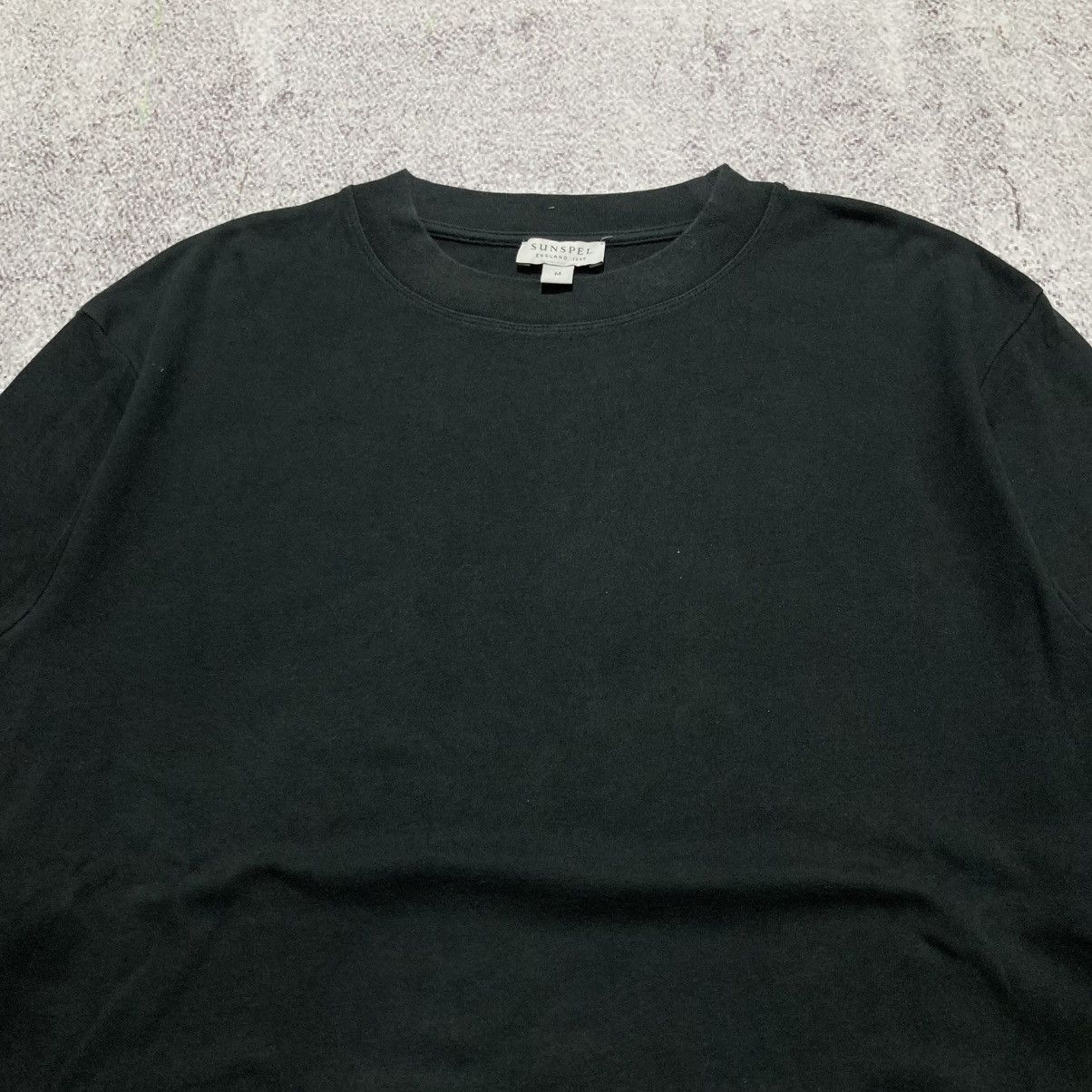 Sunspel 🇯🇵 2000s Sunspel Basic Longslevee T-shirt Black Designer Size US M / EU 48-50 / 2 - 4 Thumbnail