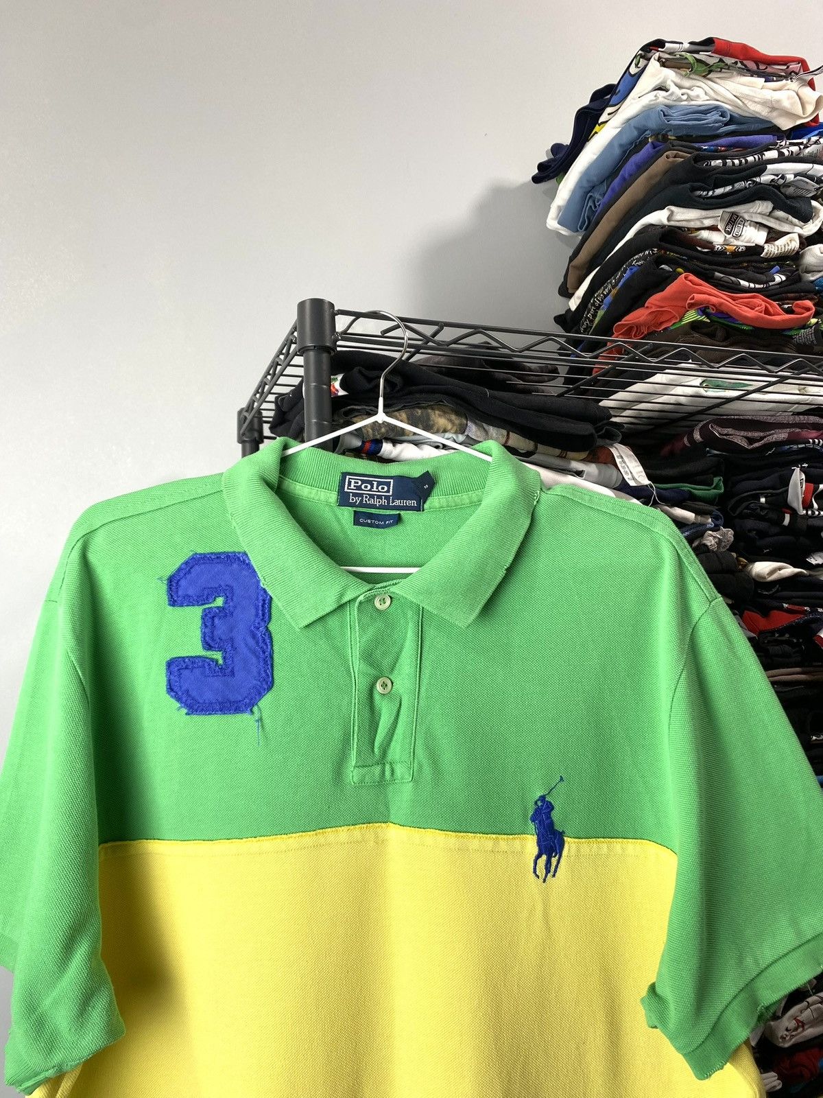 Polo Ralph Lauren Rare! Vintage Polo Ralph Lauren Polo Shirt RRL Size US XL / EU 56 / 4 - 2 Thumbnail