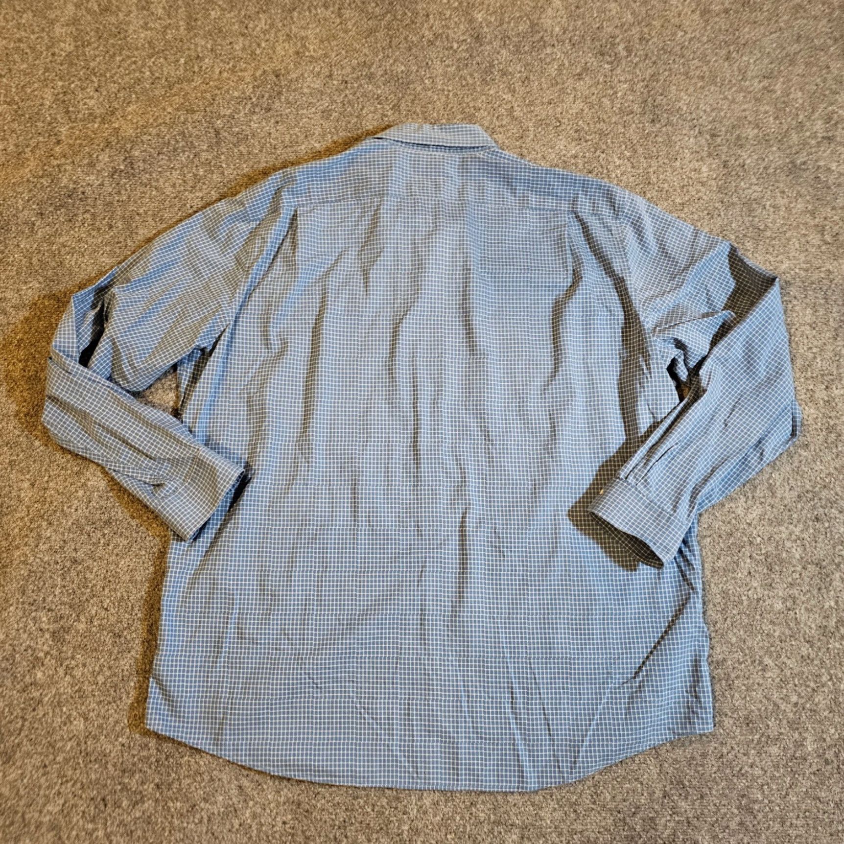 Vintage VINTAGE LL Bean Shirt Mens 2XL Blue Plaid Long Sleeve Button-Up Casual Career Mens Clothing Size US XXL / EU 58 / 5 - 7 Thumbnail