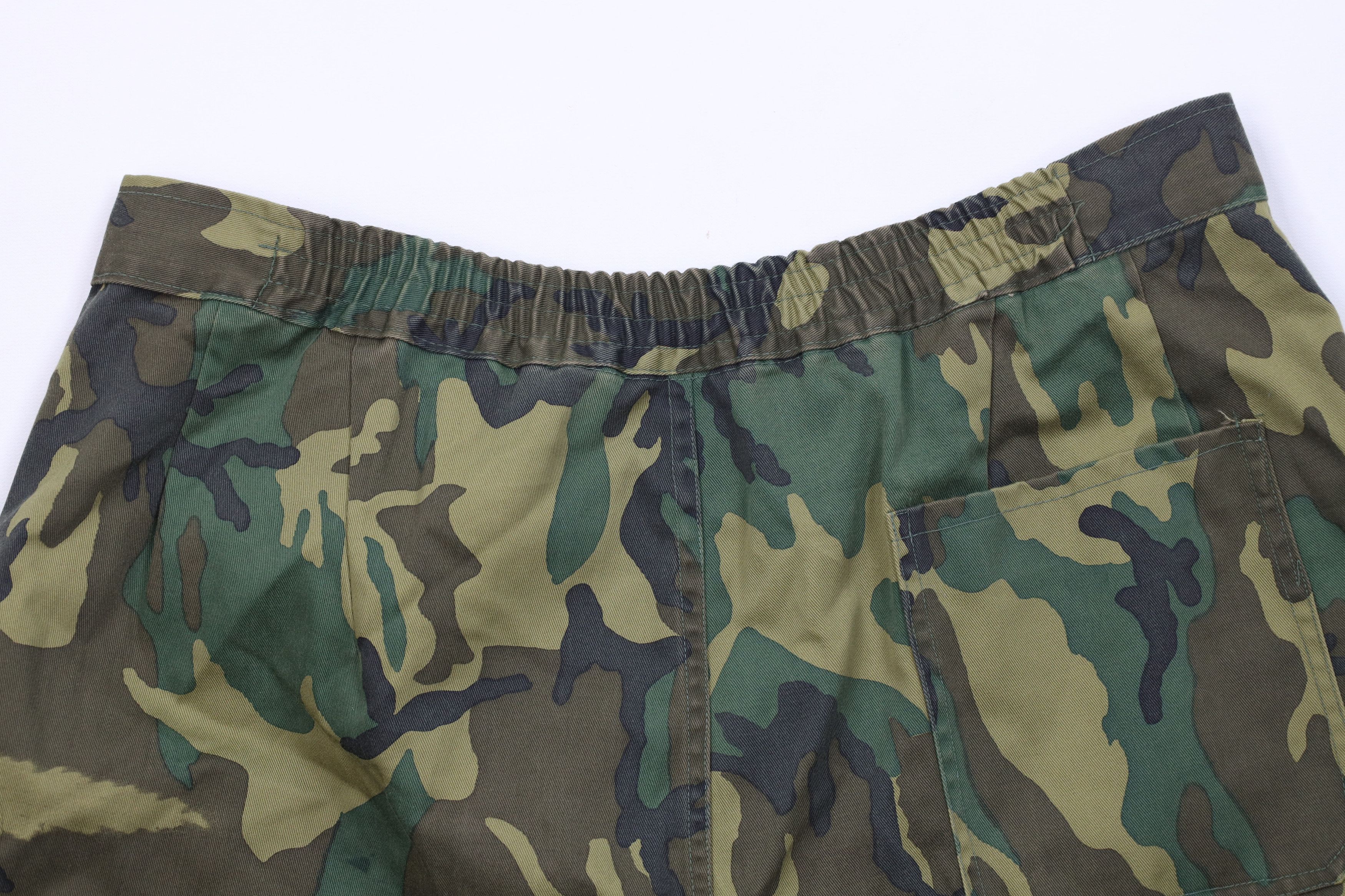 Vintage Vintage 70s Streetwear Camouflage Above Knee Shorts USA Size US 34 / EU 50 - 9 Thumbnail