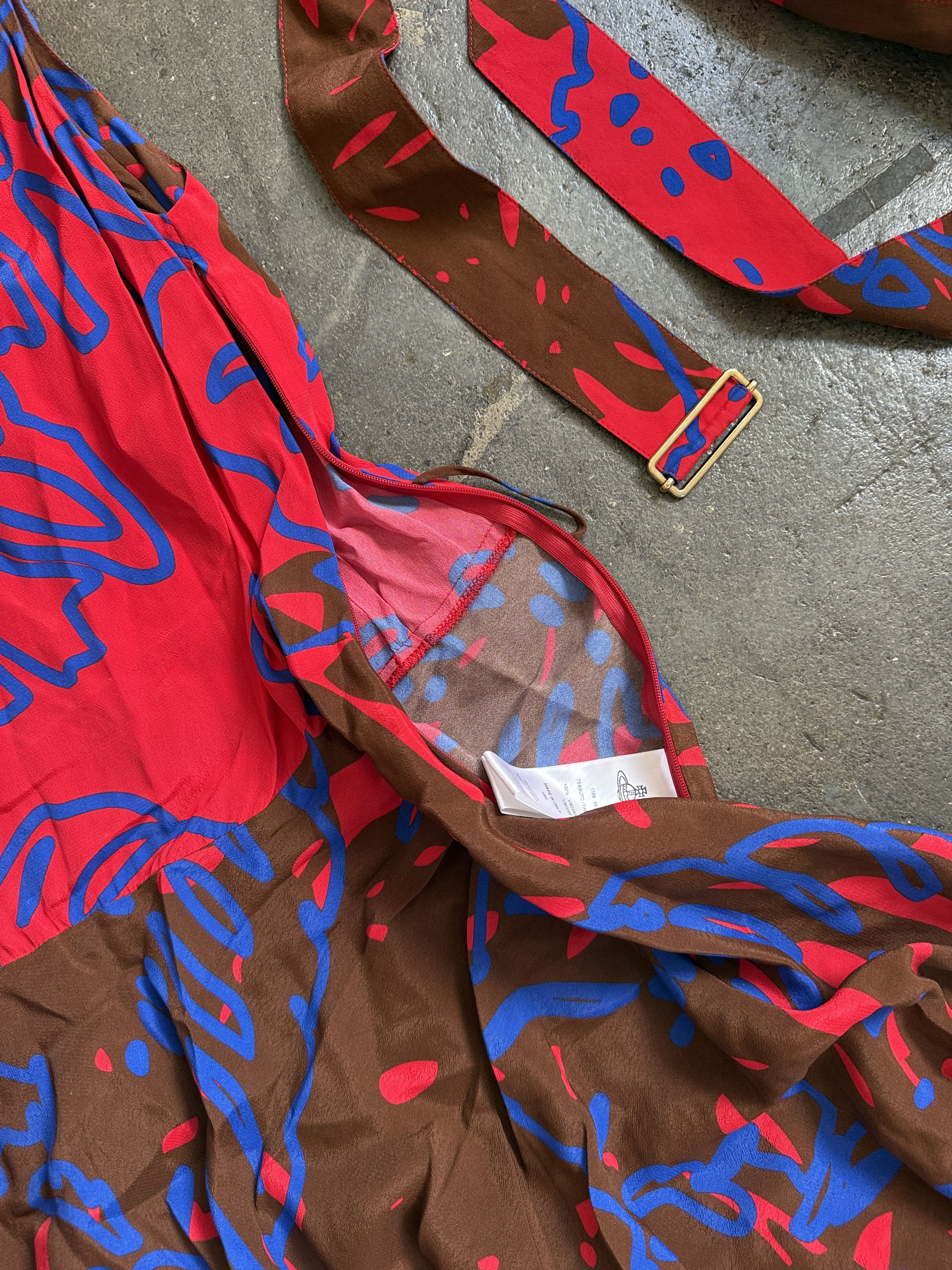 Vivienne Westwood NWT 2014 Anglomania 100% Viscose Crazy Belt w/ Belt Size M / US 6-8 / IT 42-44 - 7 Thumbnail