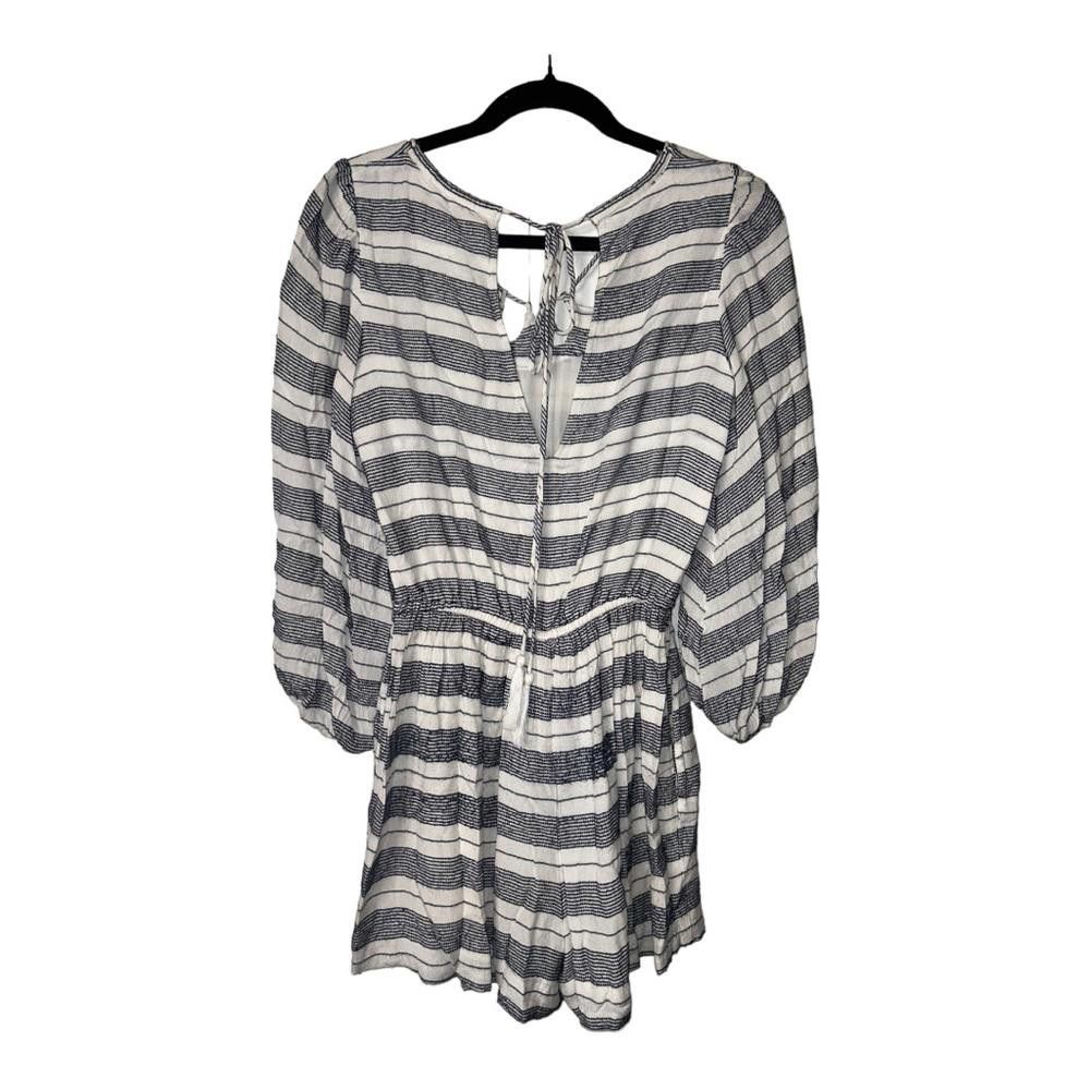 Designer Anthropologie l Holding Horses Annamaria Striped Romper XXS Size 25" / US 0 / IT 36 - 3 Thumbnail