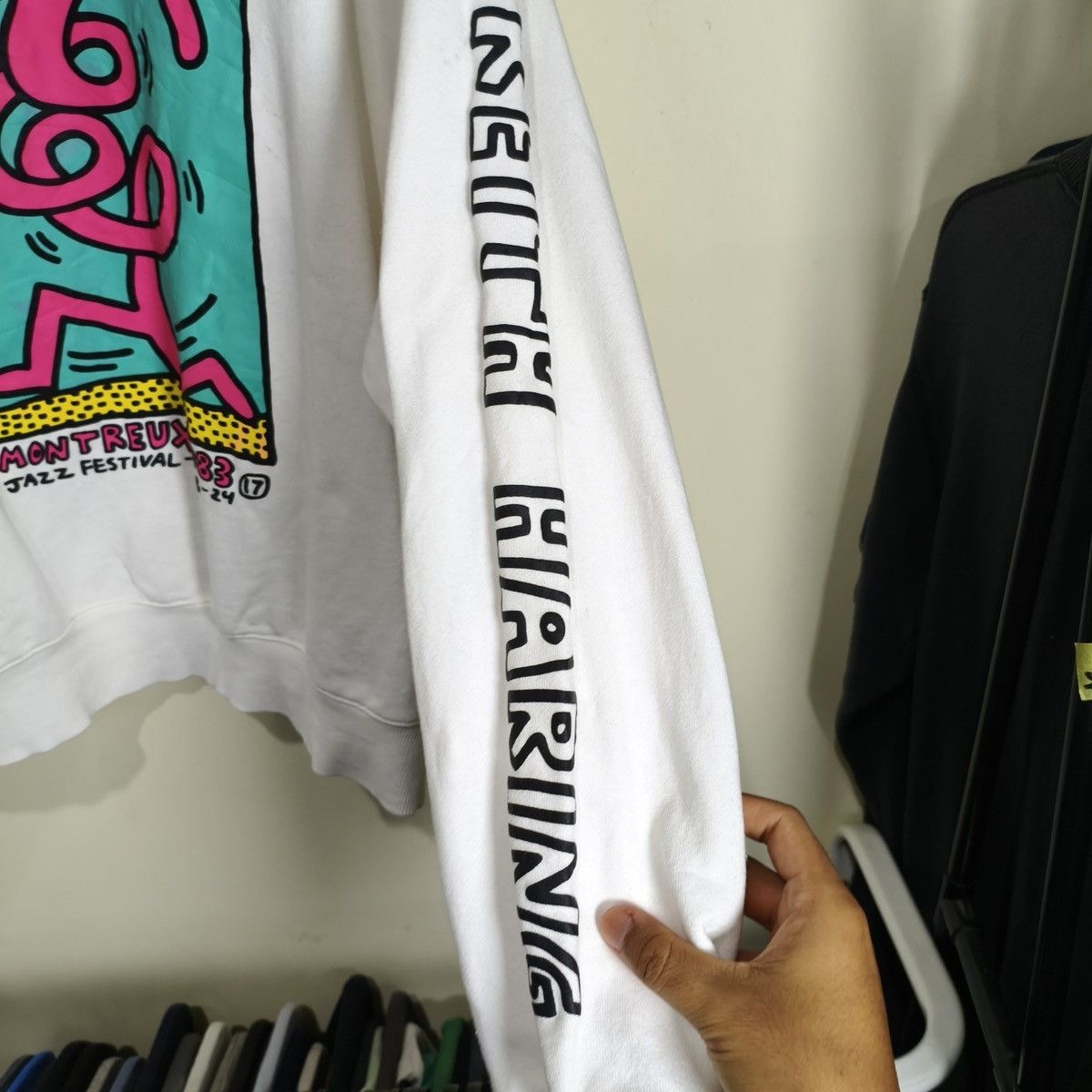 H&M × Keith Haring Keith Haring x H&M Montreux Jazz Festival Sweatshirt Size US S / EU 44-46 / 1 - 8 Thumbnail