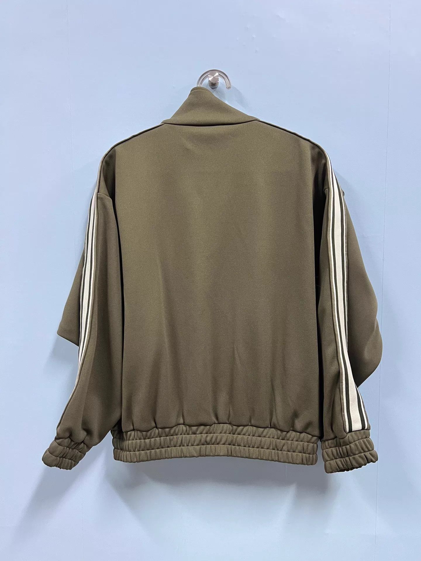Celine Celine Khaki Green Triumph Mini Logo Zip Jacket Size S Size S / US 4 / IT 40 - 2 Thumbnail