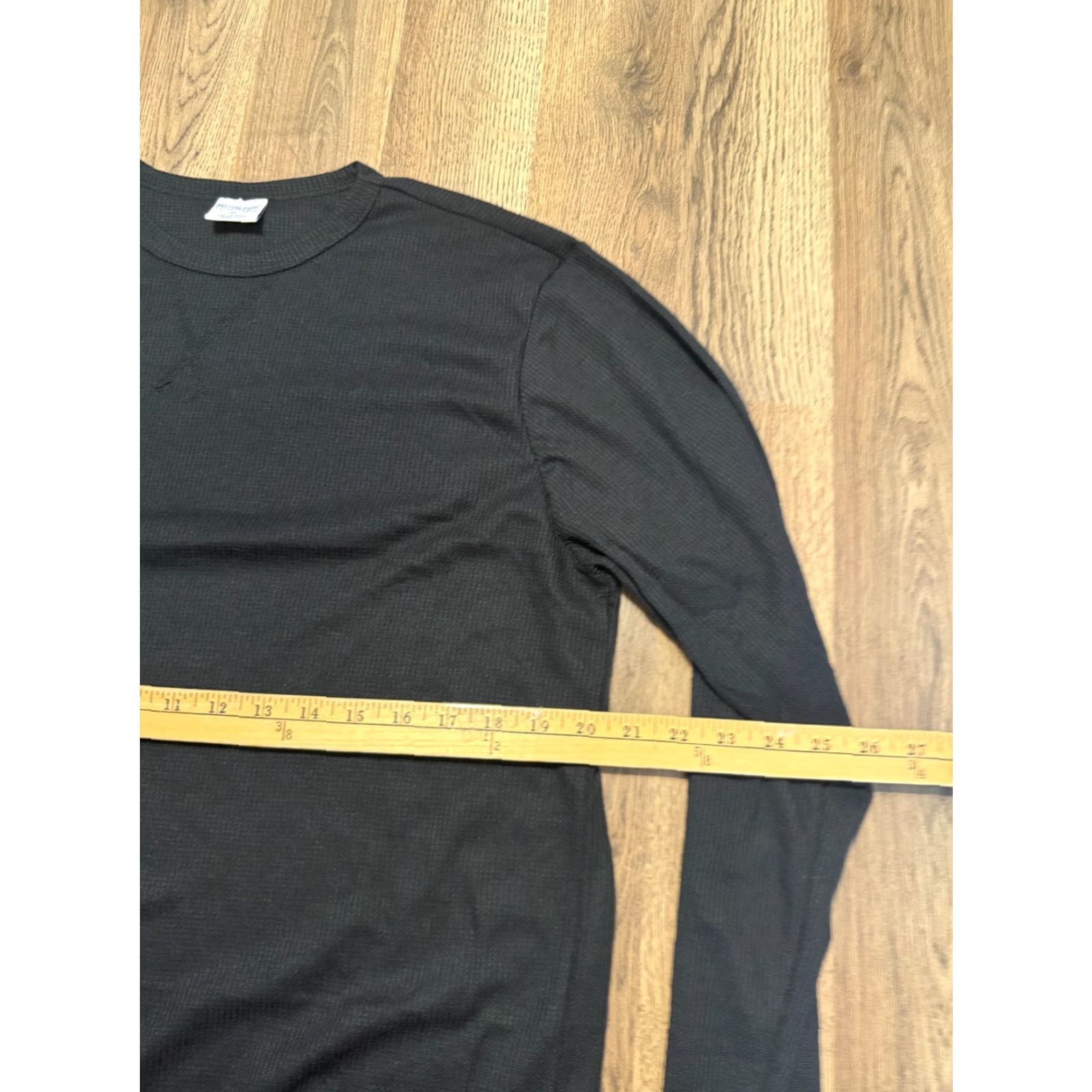 Vintage Mission Ridge Shirt Men Long Sleeve Crewneck M Black Pajama Top Regular/Adult Medium Womens? Size US M / EU 48-50 / 2 - 7 Thumbnail