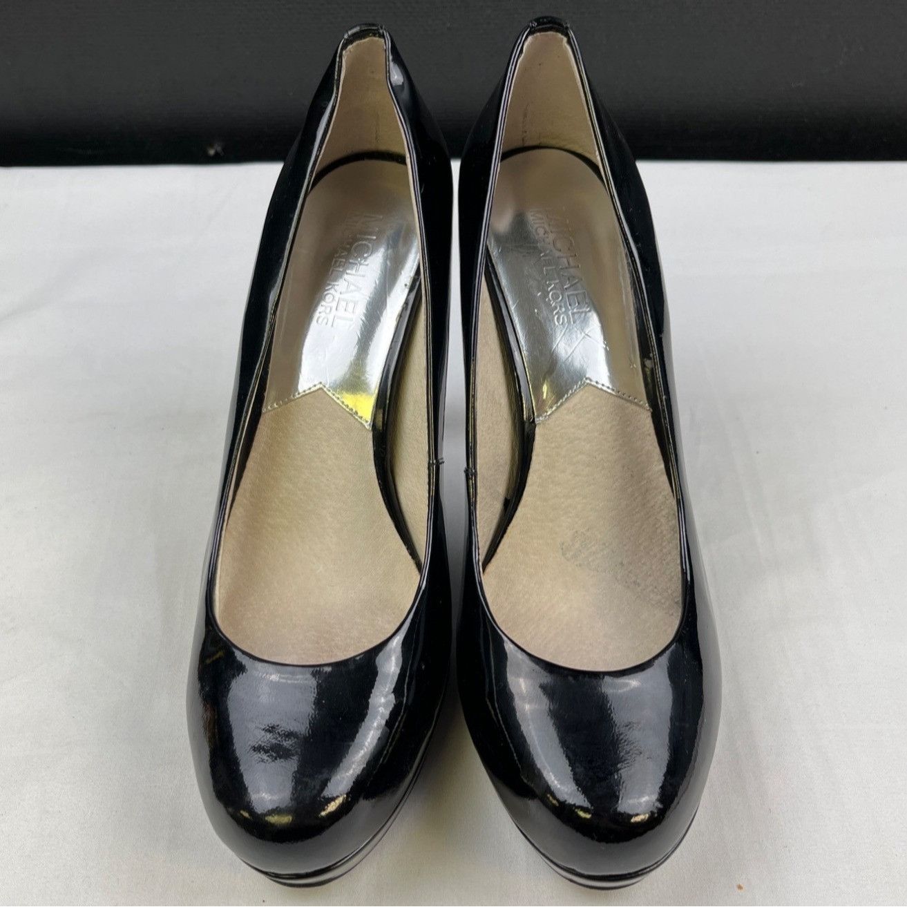 Michael Kors Michael Kors Women's Black Shoes/Platform Heels Sz 7.5M SKU Size US 7.5 / IT 37.5 - 1 Thumbnail