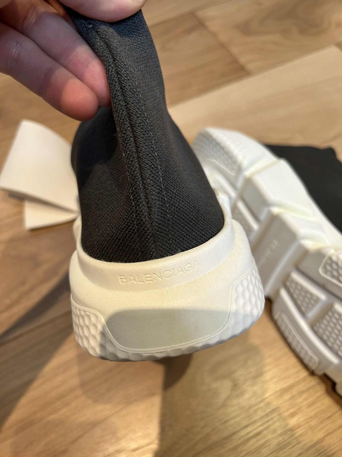 Balenciaga Balenciaga Speed Trainers Grey Size US 13 / EU 46 - 5 Thumbnail