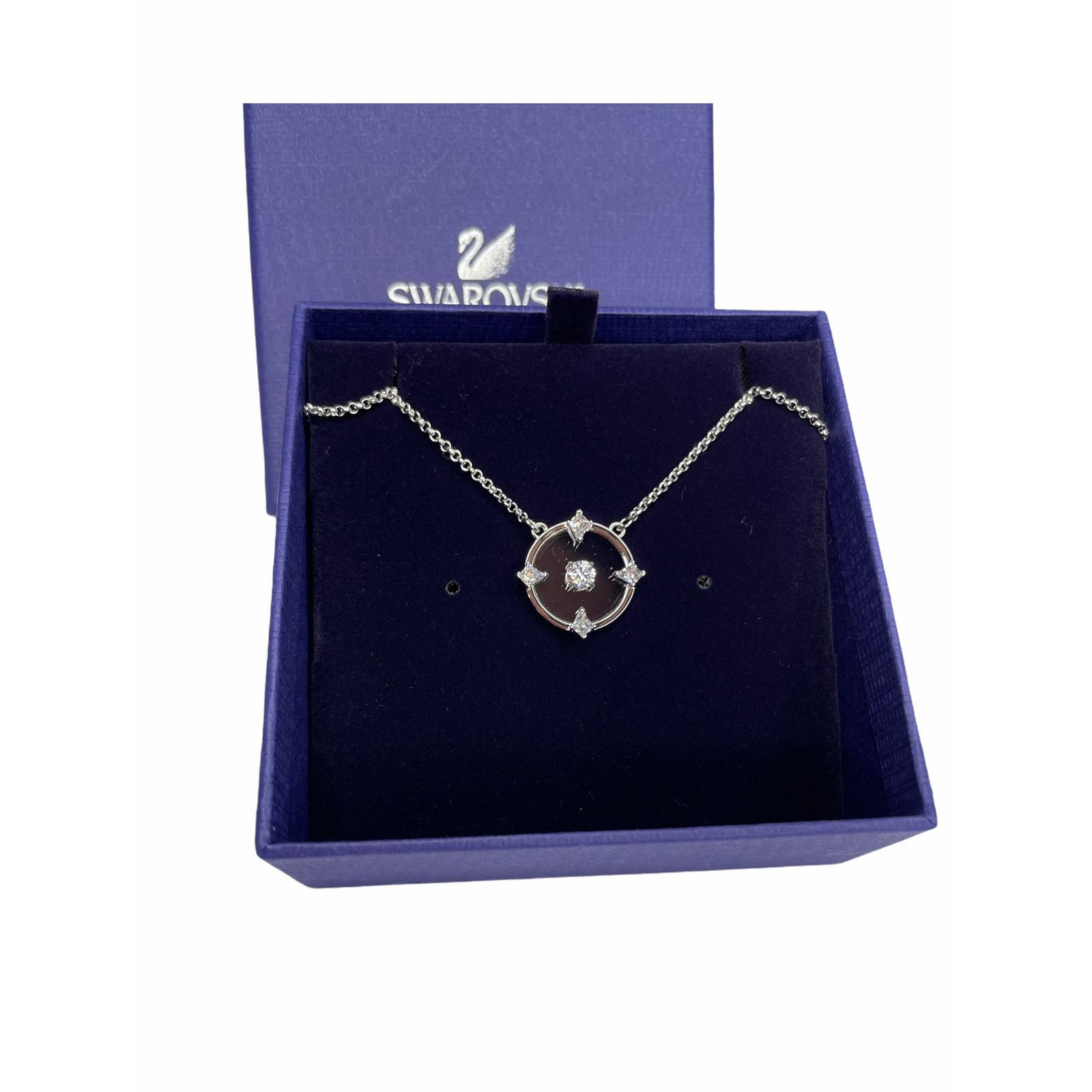 Swarovski swarovski North necklace White, Rhodium plated Size ONE SIZE - 6 Thumbnail