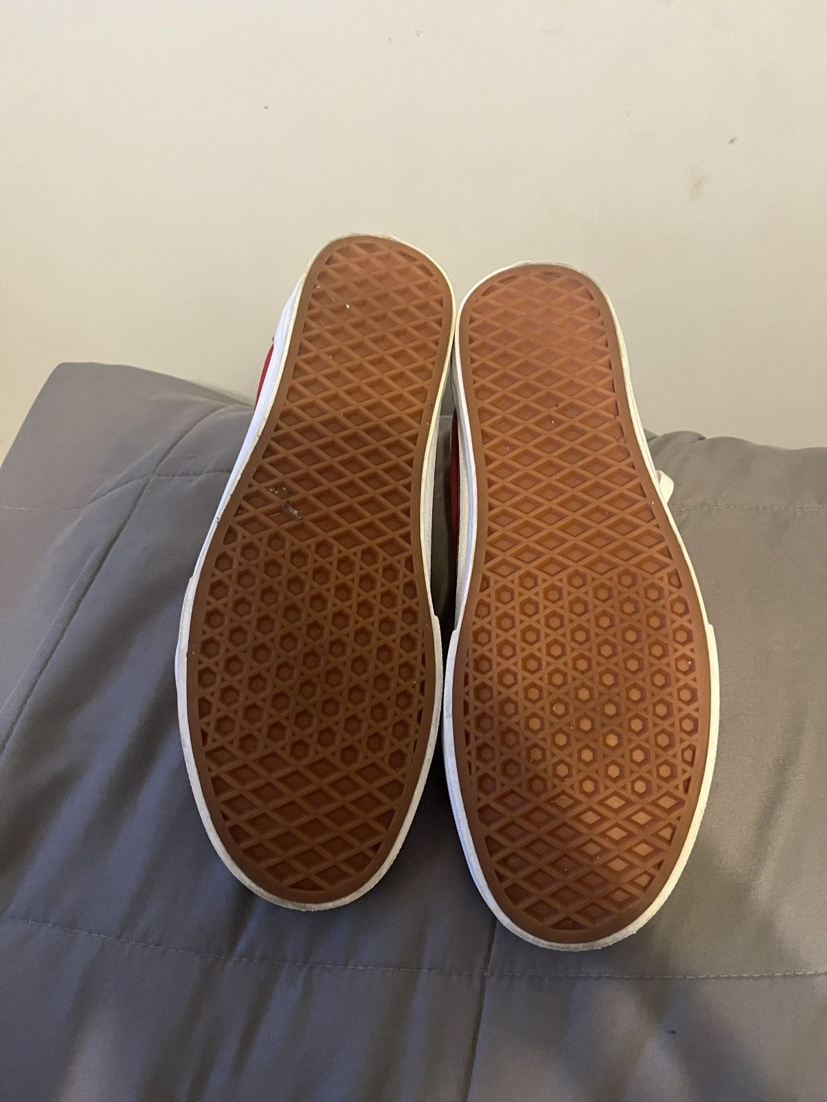Vans Red Old Skool Vans Size US 9.5 / EU 42-43 - 7 Thumbnail