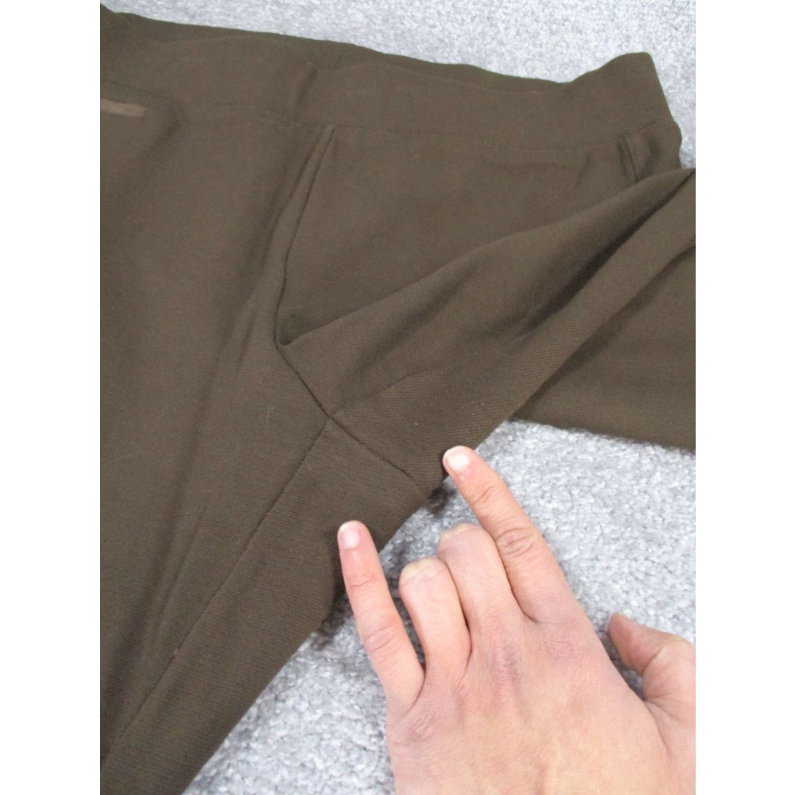 J. Jill J.Jill Pants Womens Medium Brown Stretch Pull On Skinny Twill Ankle Size 32" / US 10 / IT 46 - 3 Thumbnail