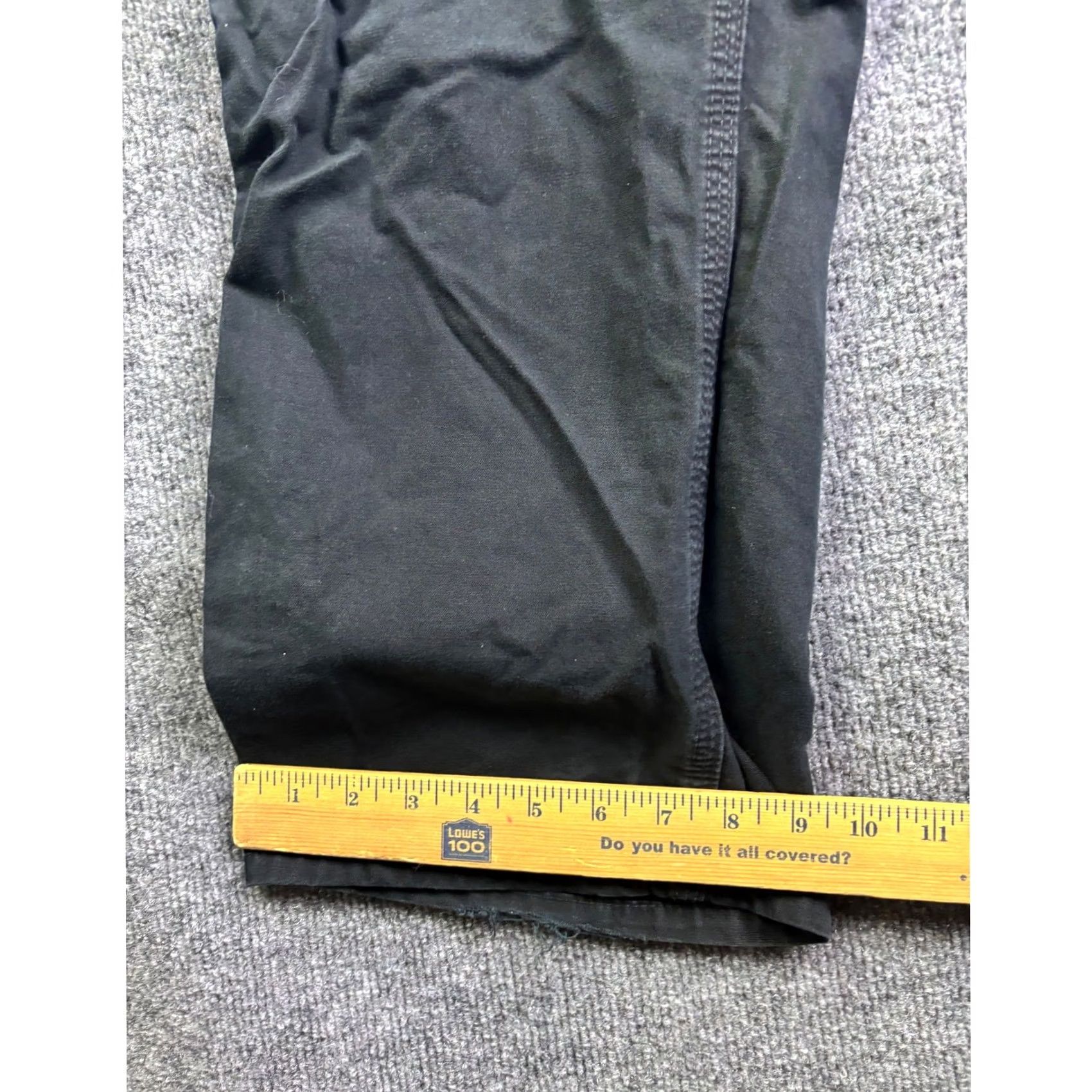 Carhartt Carhartt Work Pants Mens 33x30 Loose Original Fit B151 BLK Distressed Paint Shirt? Size US 32 / EU 48 - 6 Thumbnail