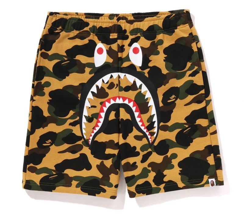Bape Bape Camo Shark Shorts Size ONE SIZE - 1 Thumbnail