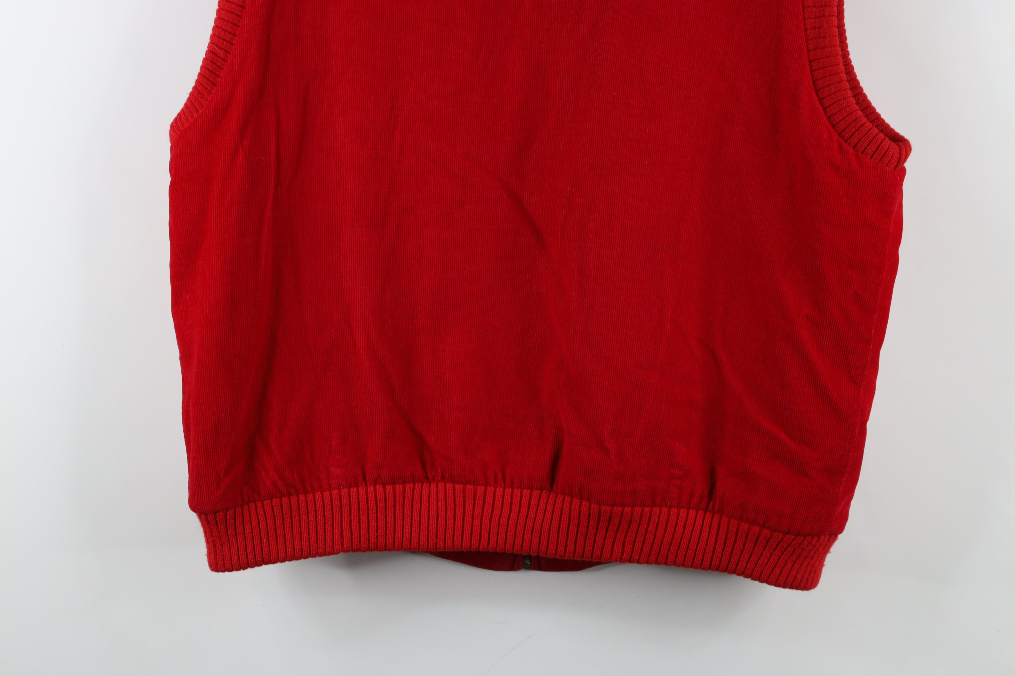 Vintage Vintage 70s 80s Streetwear Quilted Puffer Vest Jacket Red Size US XL / EU 56 / 4 - 14 Thumbnail