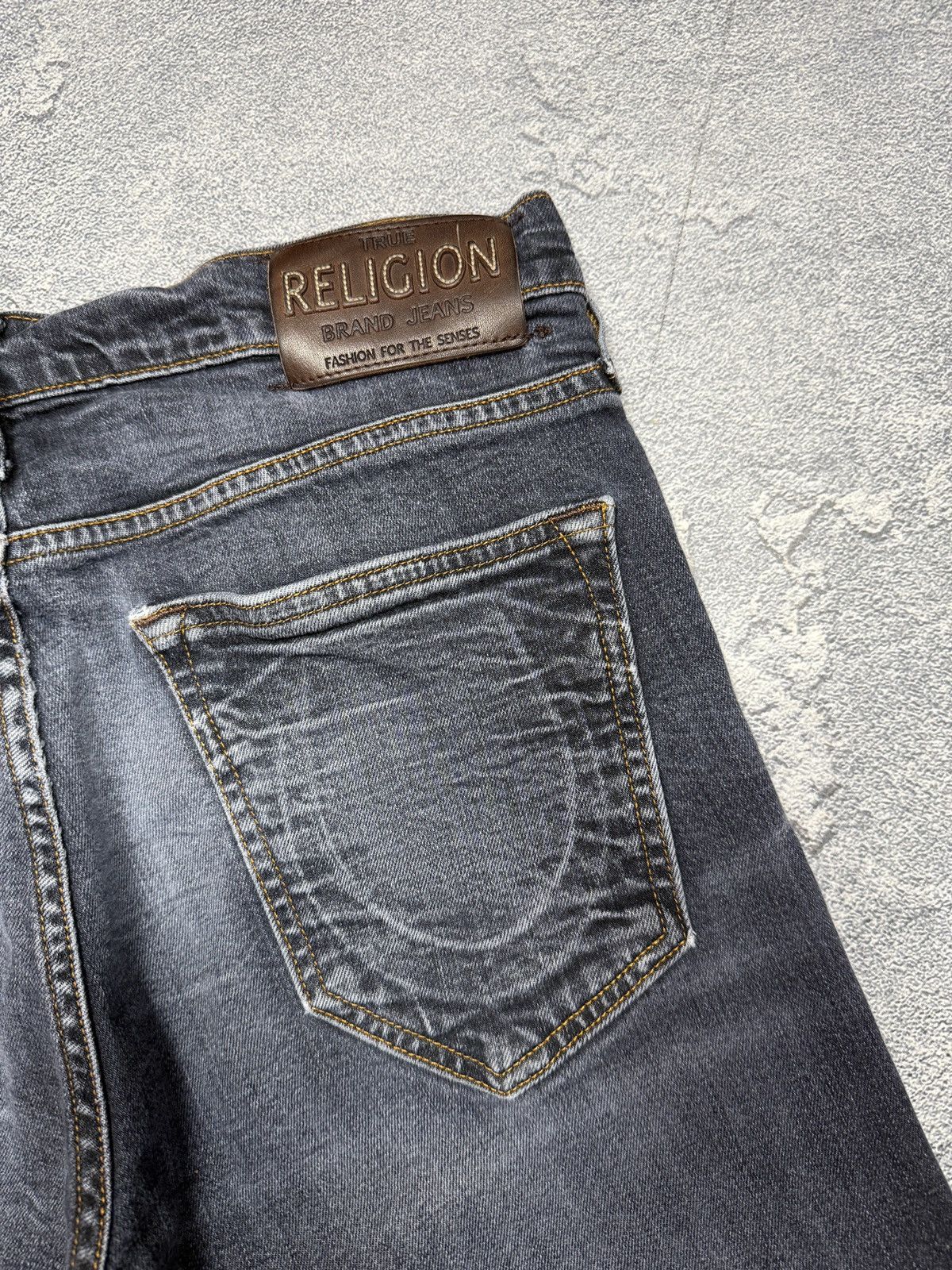 True Religion Vintage True Religion Jeans 90s Luxury Streetwear Size US 31 - 5 Thumbnail