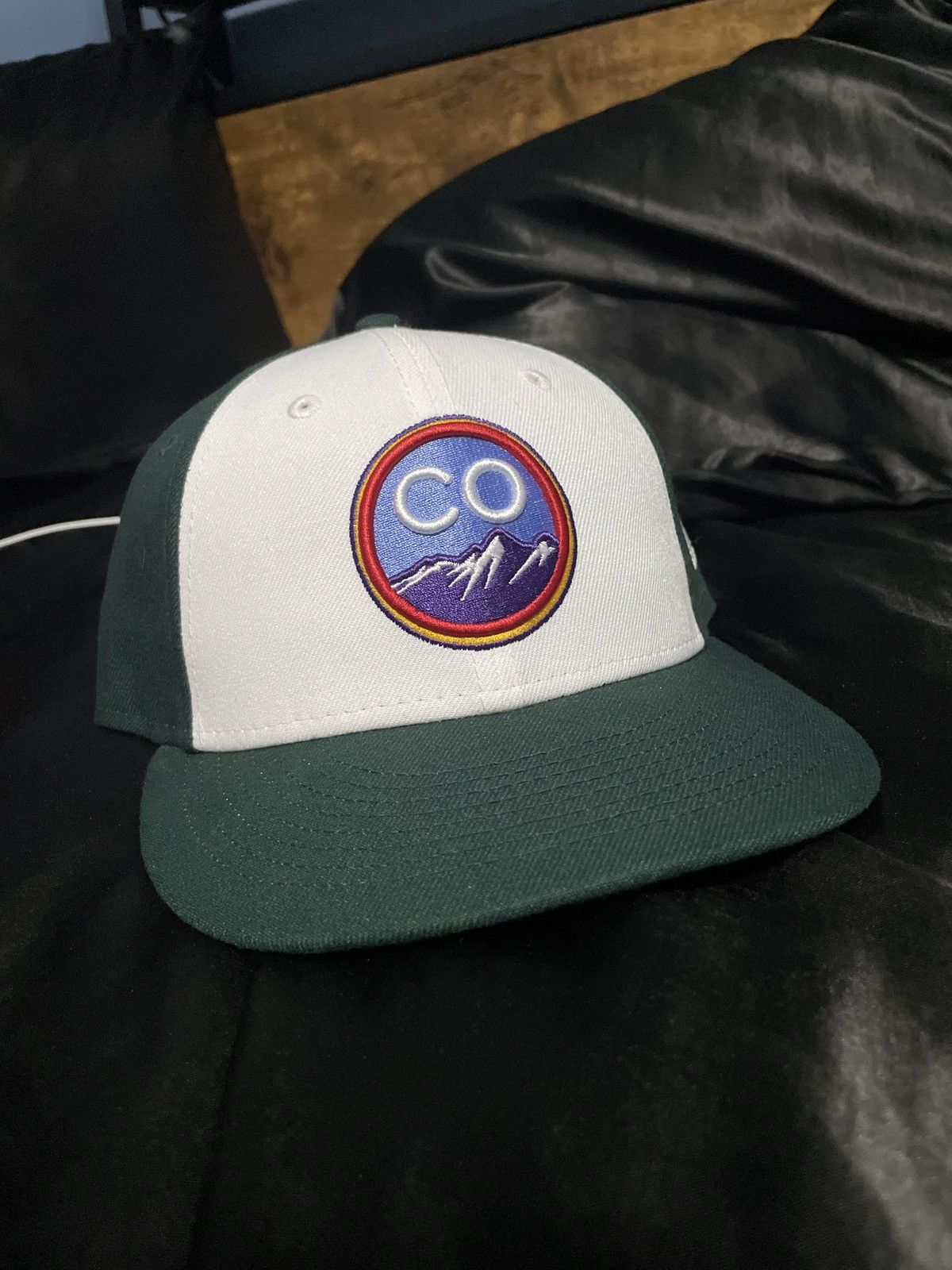 New Balance Men's Colorado Rockies New Era White 2022 Fitted Hat Size 32 - 1 Thumbnail