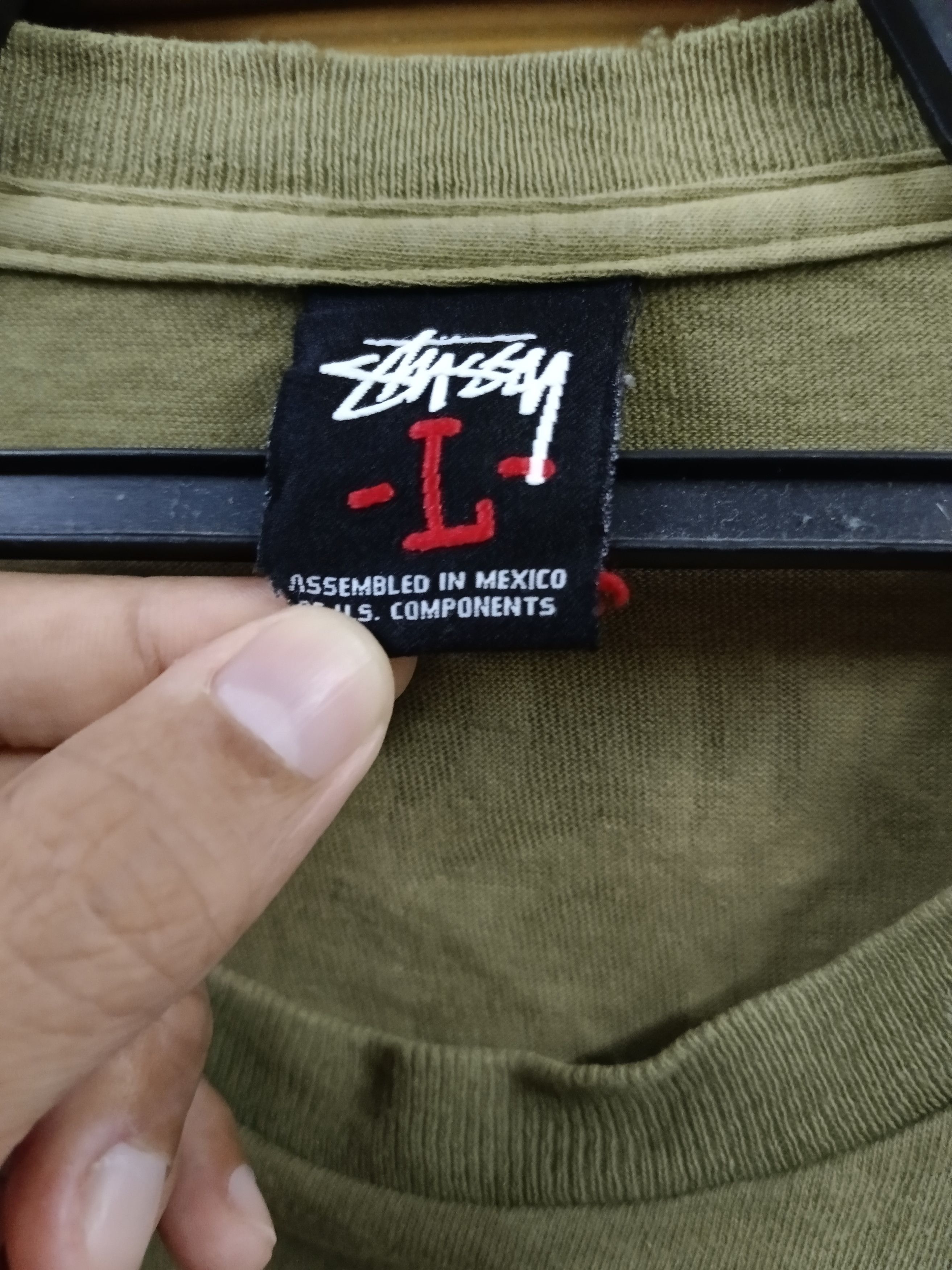 Stussy × Vintage DiSTRESSED 90s STUSSY OLD SKULL TRIBE Size US L / EU 52-54 / 3 - 6 Thumbnail