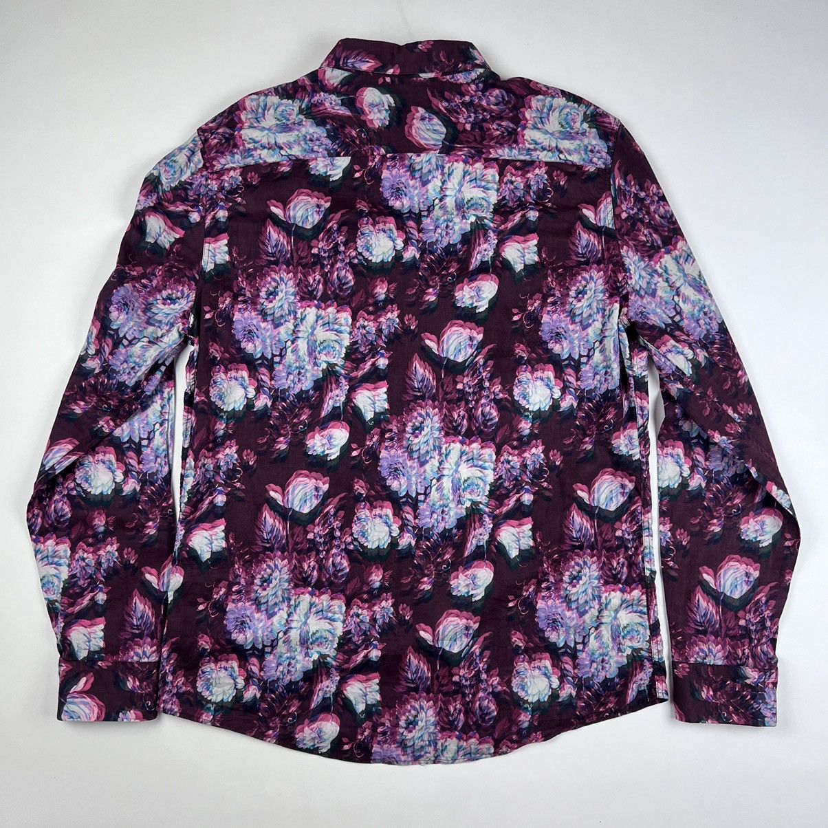 Paul Smith Paul Smith floral glitch print shirt Size US M / EU 48-50 / 2 - 7 Thumbnail