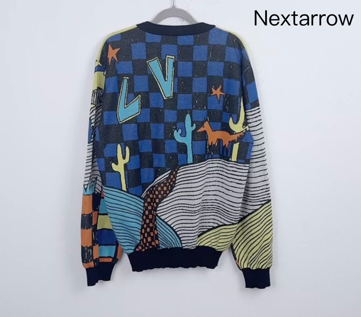 Louis Vuitton Louis Vuitton animated knitted sweater 2412-Nextarrow Size US S / EU 44-46 / 1 - 2 Thumbnail