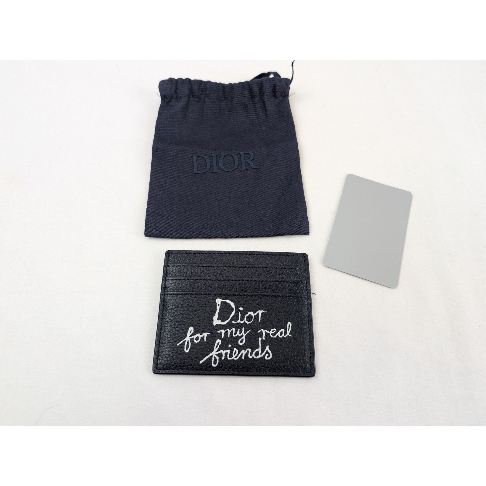 Dior o1rshd1 Size: OS / Card Holder in Light Blue/White Size ONE SIZE - 9 Thumbnail