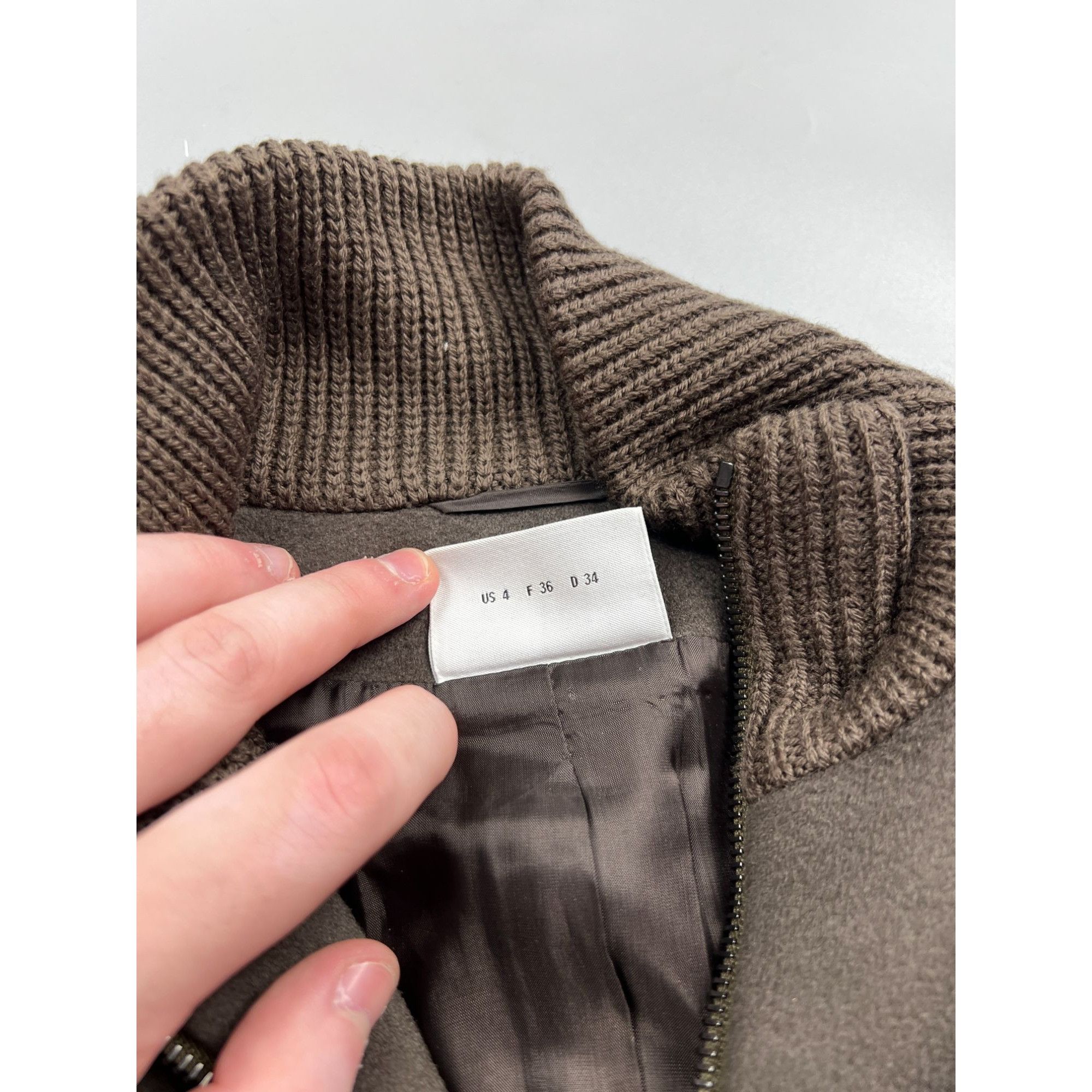 Akris Akris Punto Short Wool Coat (Y0750) Size S / US 4 / IT 40 - 5 Thumbnail