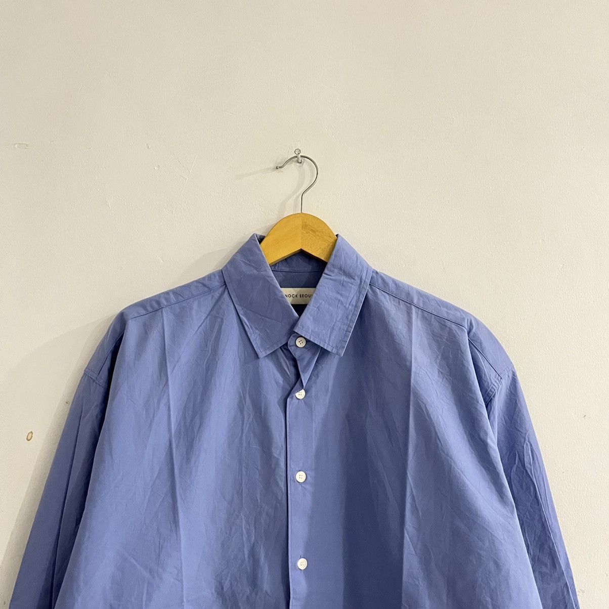 Japanese Brand knock seoul - basic ls button up shirt Size US L / EU 52-54 / 3 - 2 Thumbnail