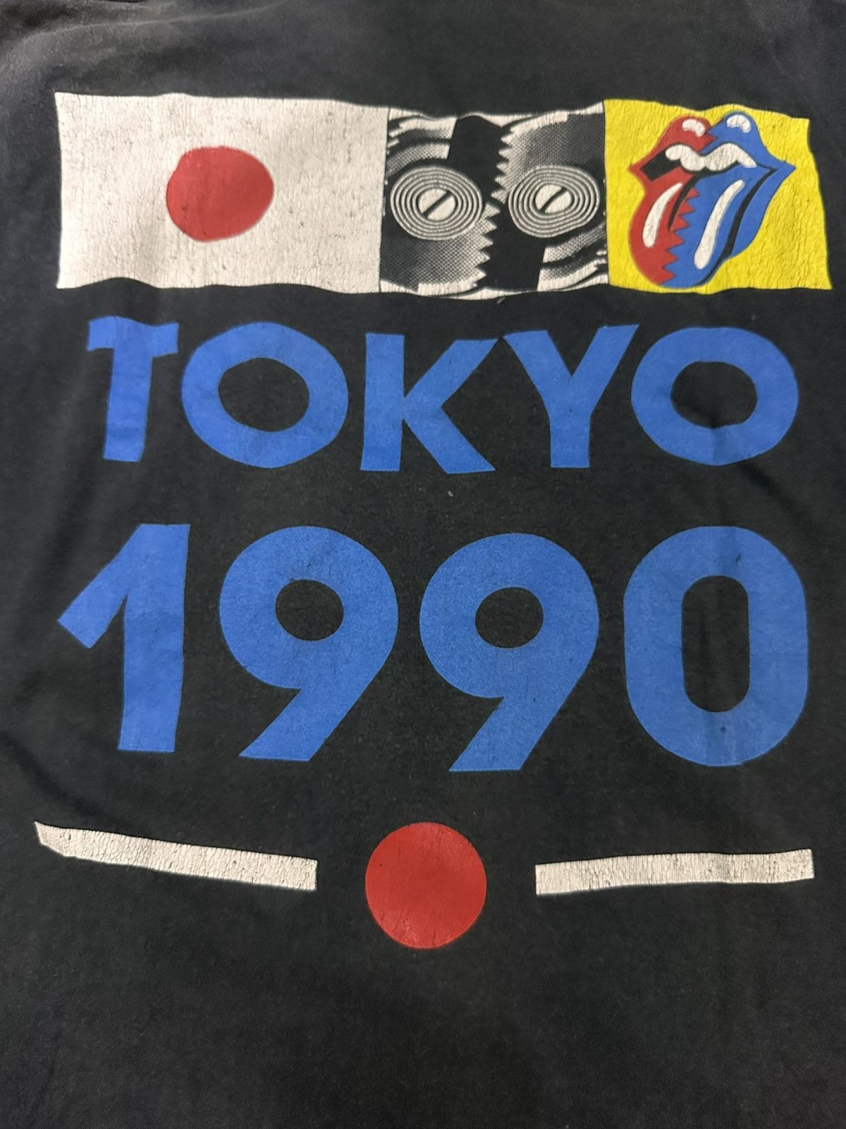 The Rolling Stones Vintage 1990’s Rolling Stones Tokyo 1990 TShirt Size US L / EU 52-54 / 3 - 9 Thumbnail