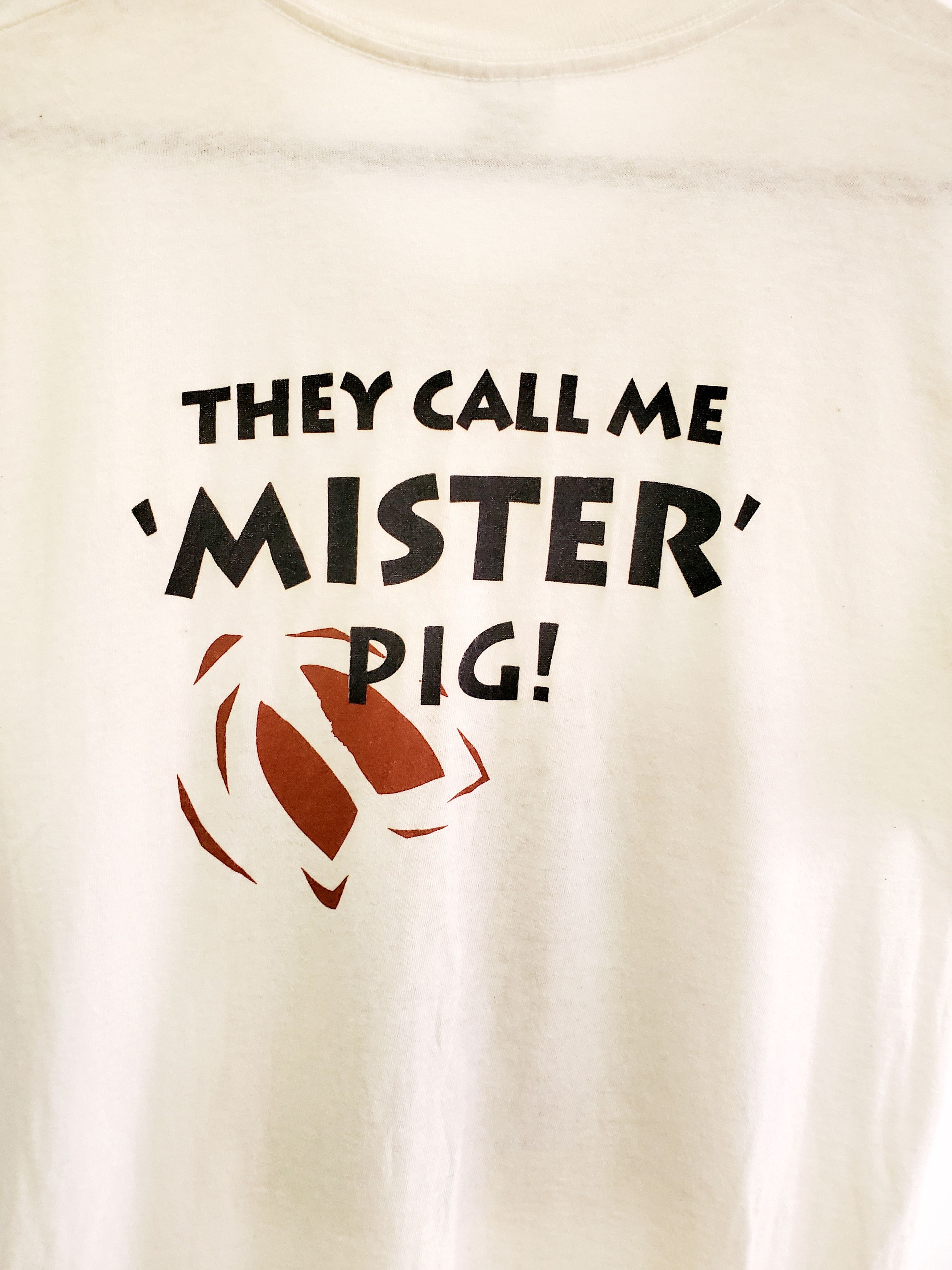 Vintage VINTAGE THE LION KING they call me mister pig shirt size S Size US S / EU 44-46 / 1 - 6 Thumbnail