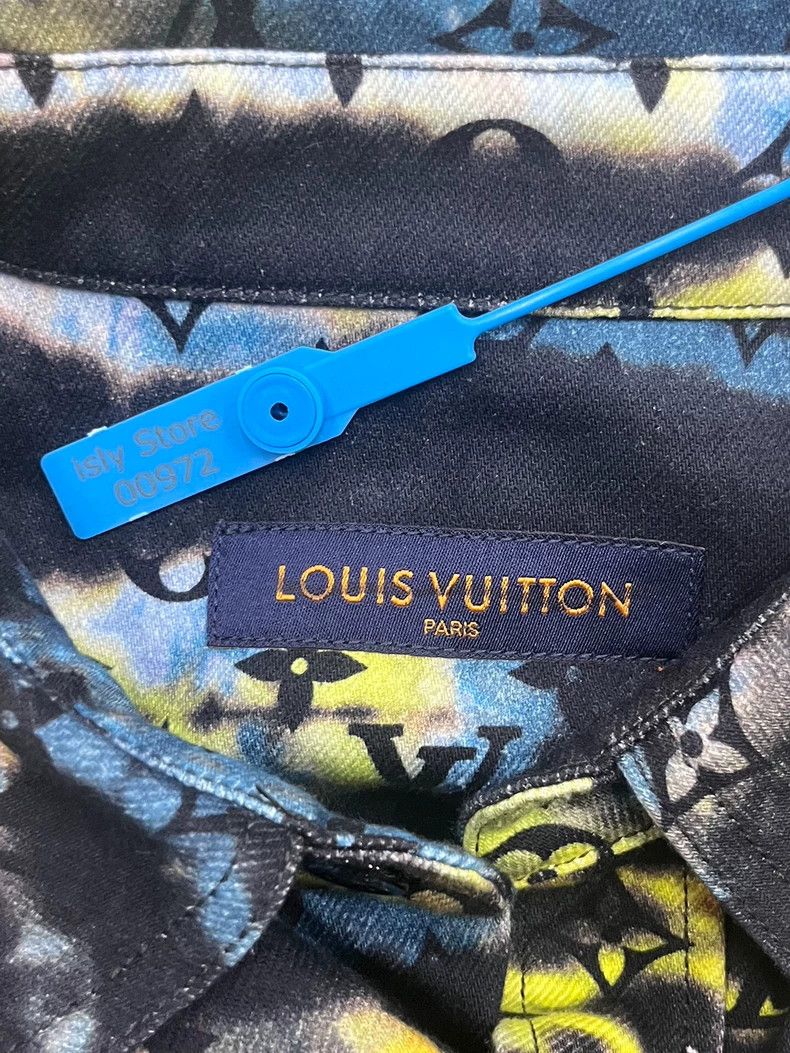 Louis Vuitton Louis Vuitton Colorful laser presbyopic denim long-sleeved Size US L / EU 52-54 / 3 - 4 Thumbnail
