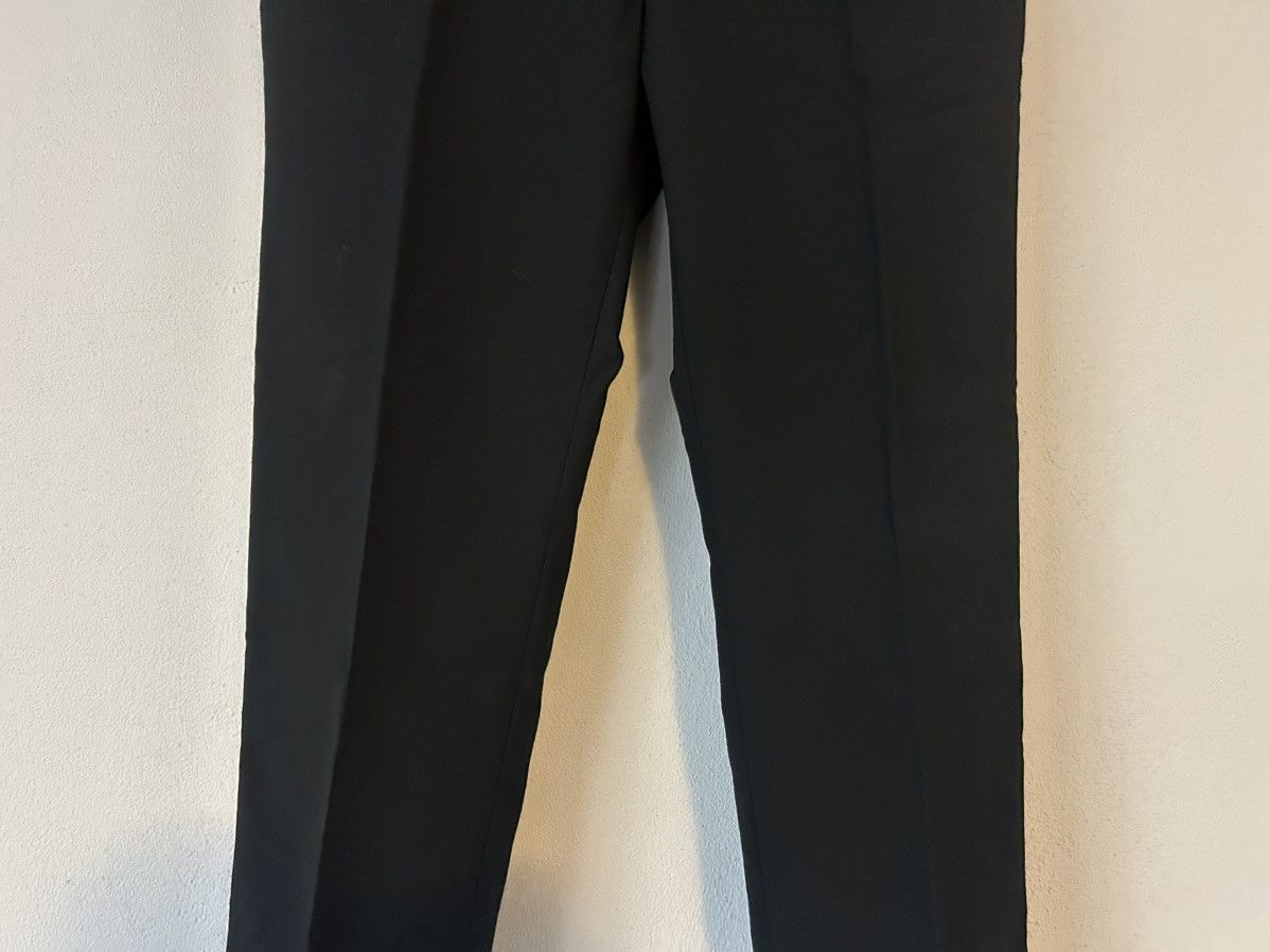 Prada Prada Black Poplin Virgin Wool Trousers Size US 34 / EU 50 - 4 Thumbnail