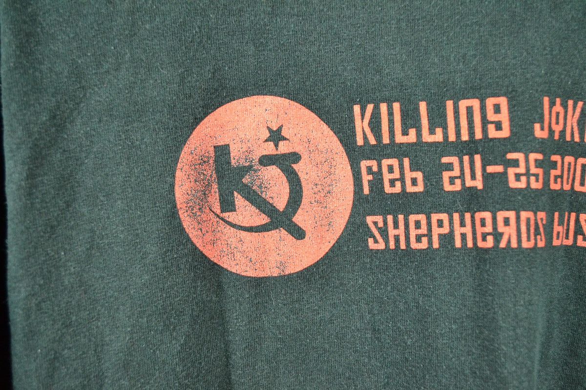 Band Tees × Vintage Killing Joke Vintage T Shirt 2005 Post Punk Rock Size XXL Size US XXL / EU 58 / 5 - 10 Thumbnail