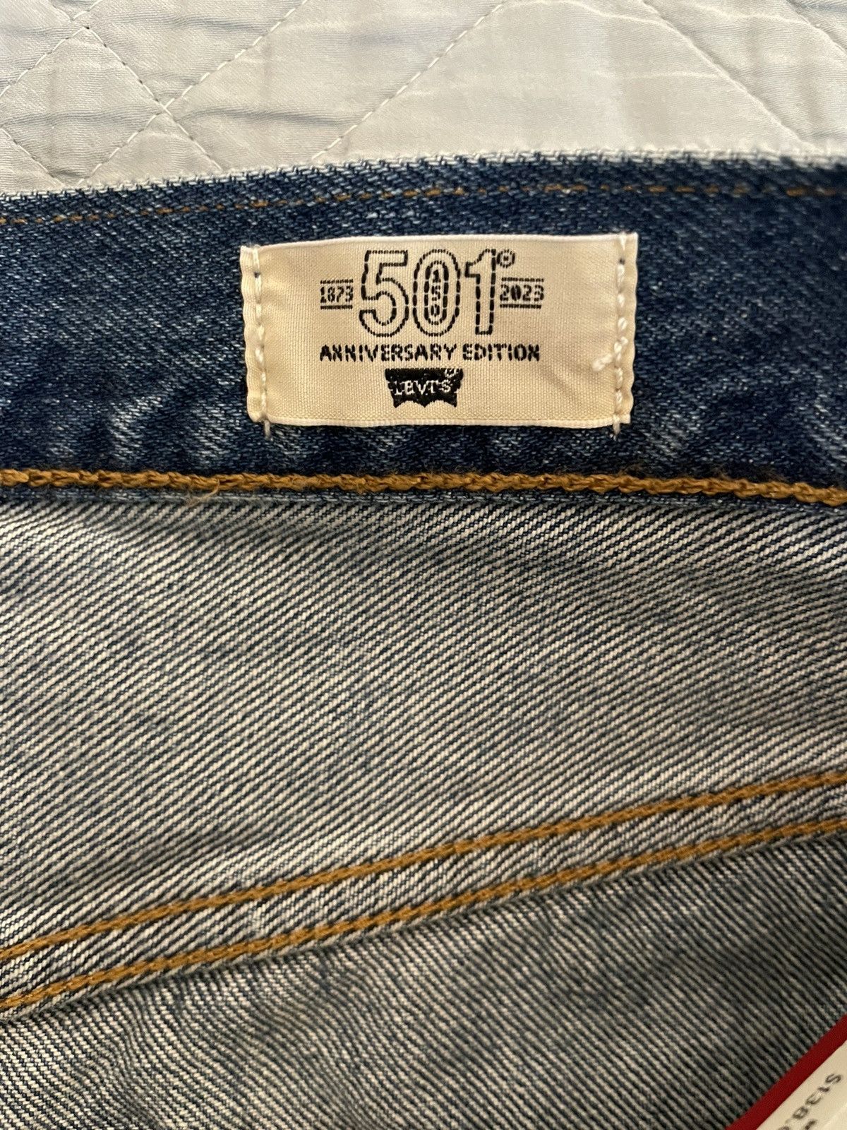 Levi's Limited-edition Levi’s ® 501 ® ORIGINAL Selvedge Jeans Size US 32 / EU 48 - 5 Thumbnail