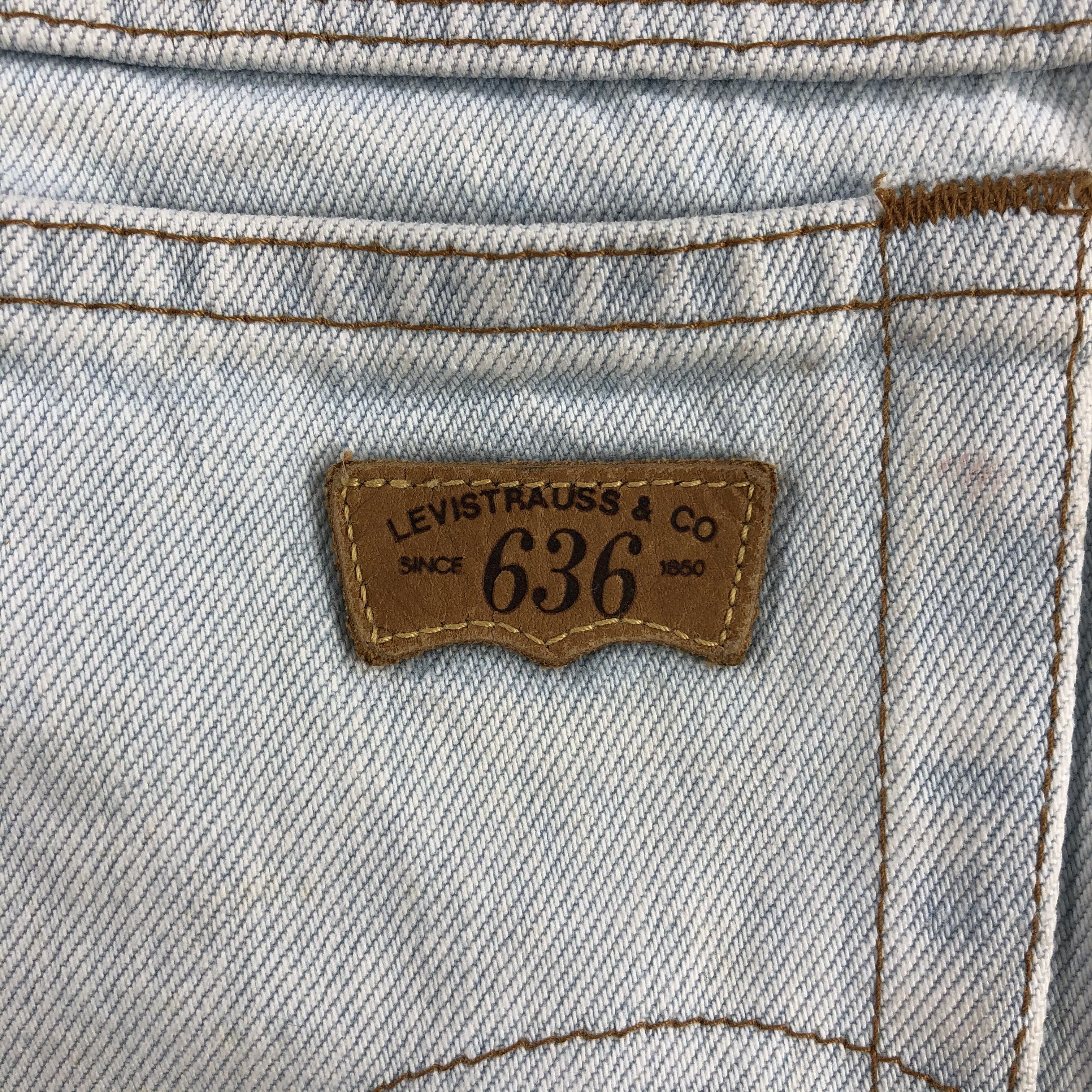 Levi's × Vintage 90s Vintage Light Wash Levis Jeans-JM2043 Size US 32 / EU 48 - 6 Thumbnail
