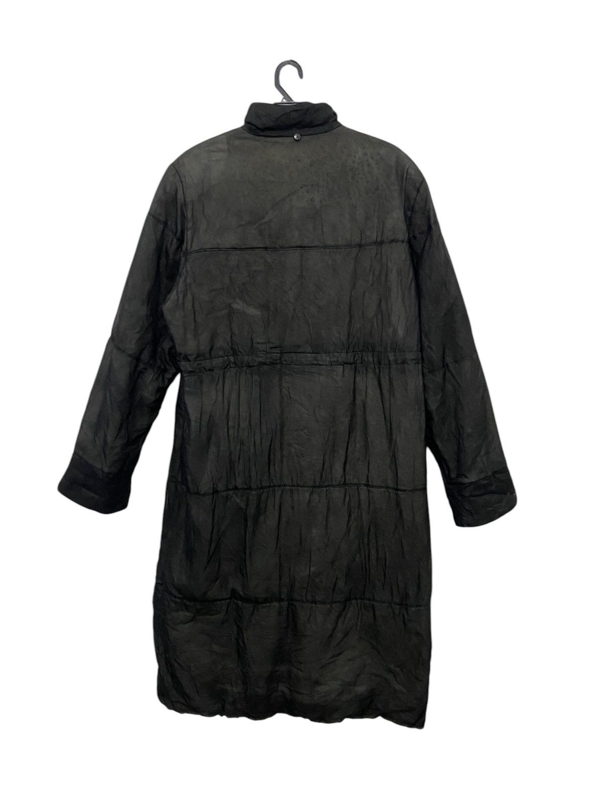 Balmain × Vintage BALMAIN PARIS LONG JACKET SILK SHEPARD INSIDE Size L / US 10 / IT 46 - 3 Thumbnail