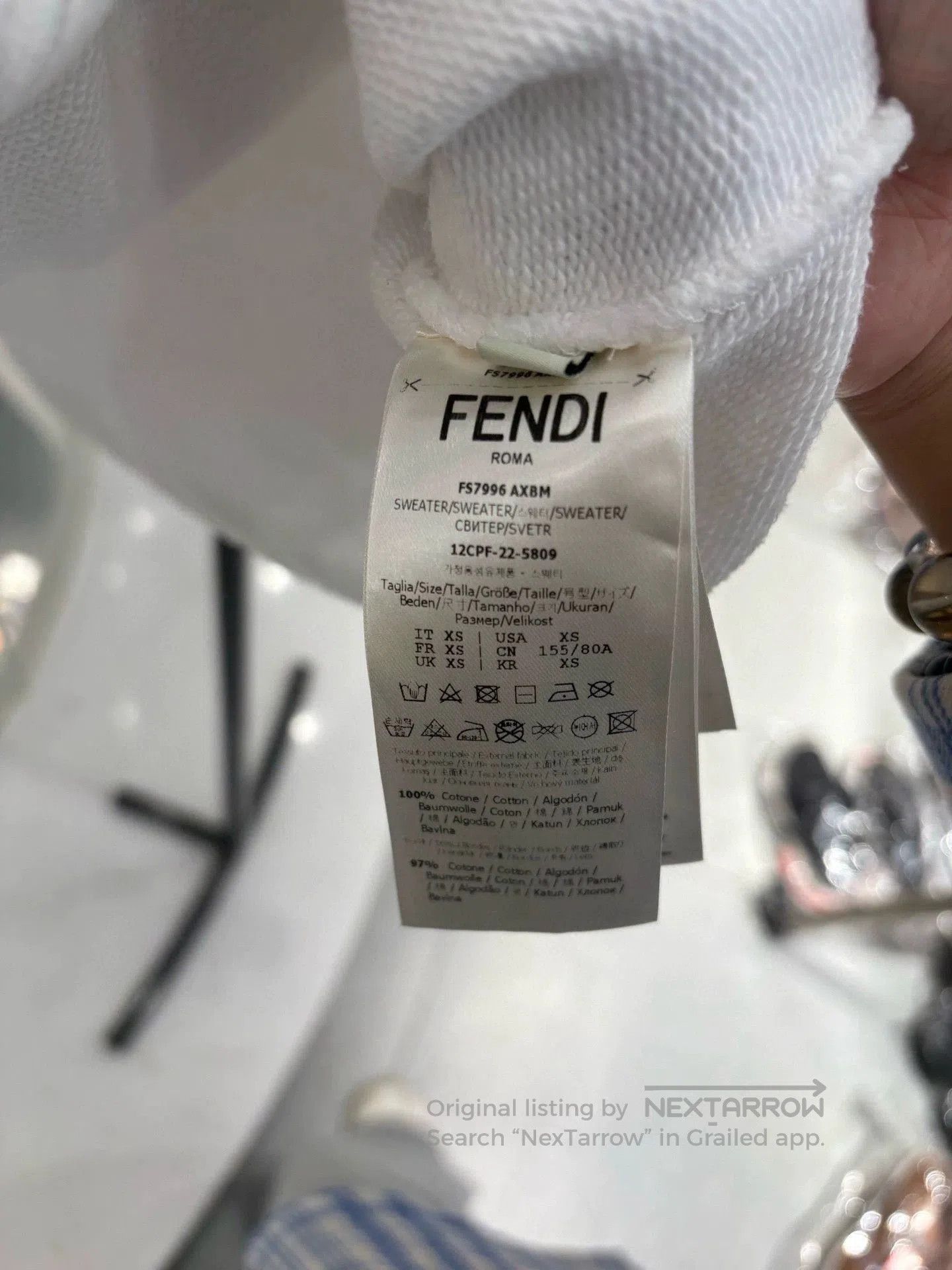 Fendi Fendi x Marc Jacobs Hoodie. Size US XS / EU 42 / 0 - 5 Thumbnail