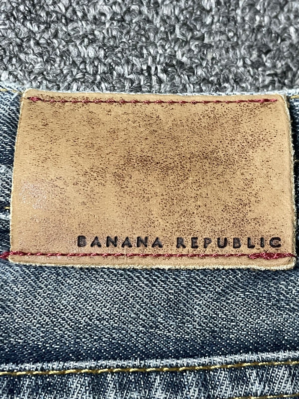 Banana Republic × Vintage BANANA REPUBLIC Ripped Straight Cut Jeans (83) Size US 29 - 14 Thumbnail