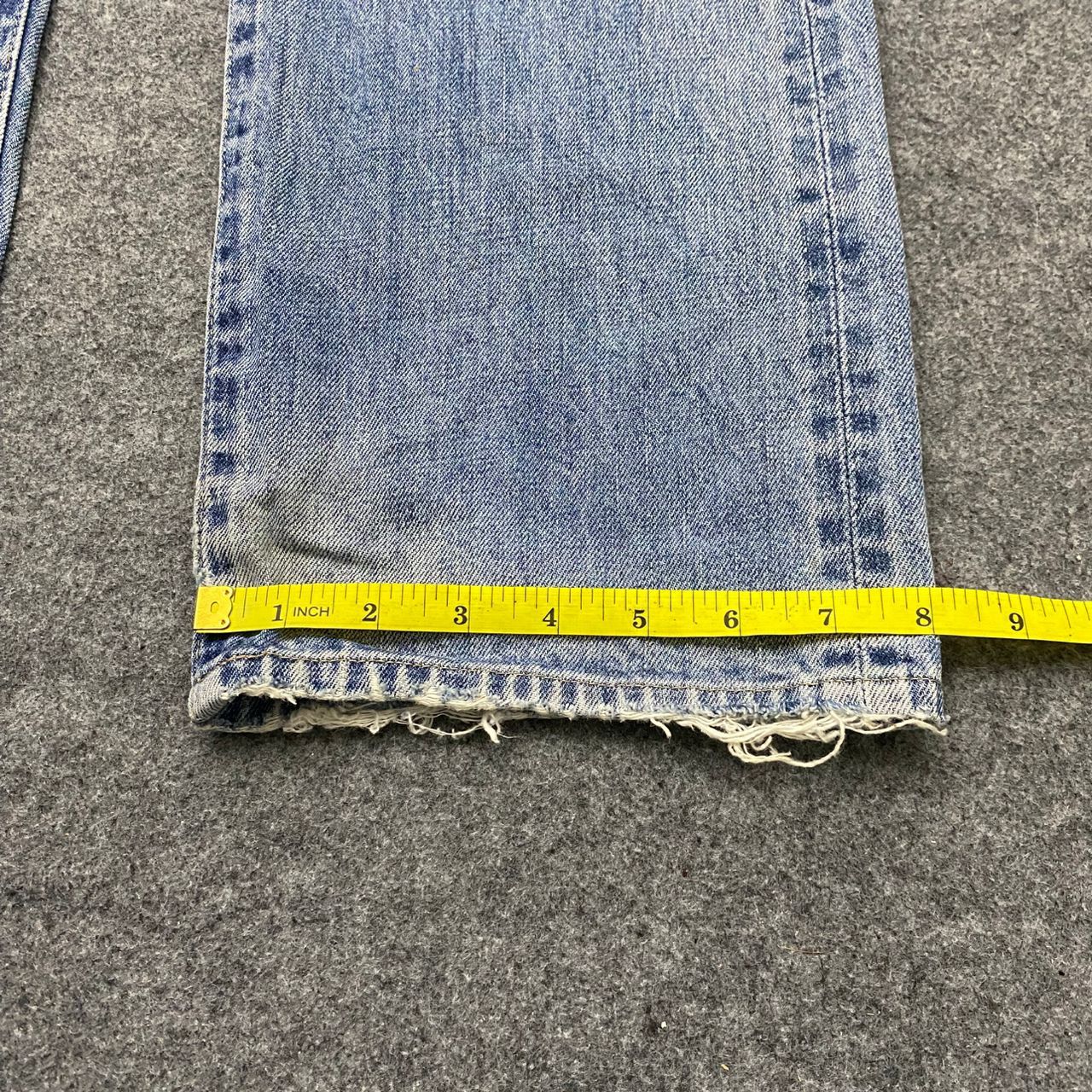 Levi's Vintage Clothing Vintage Levis Big E Selvegde Denim Kurt Cobain Style Size US 29 - 10 Thumbnail