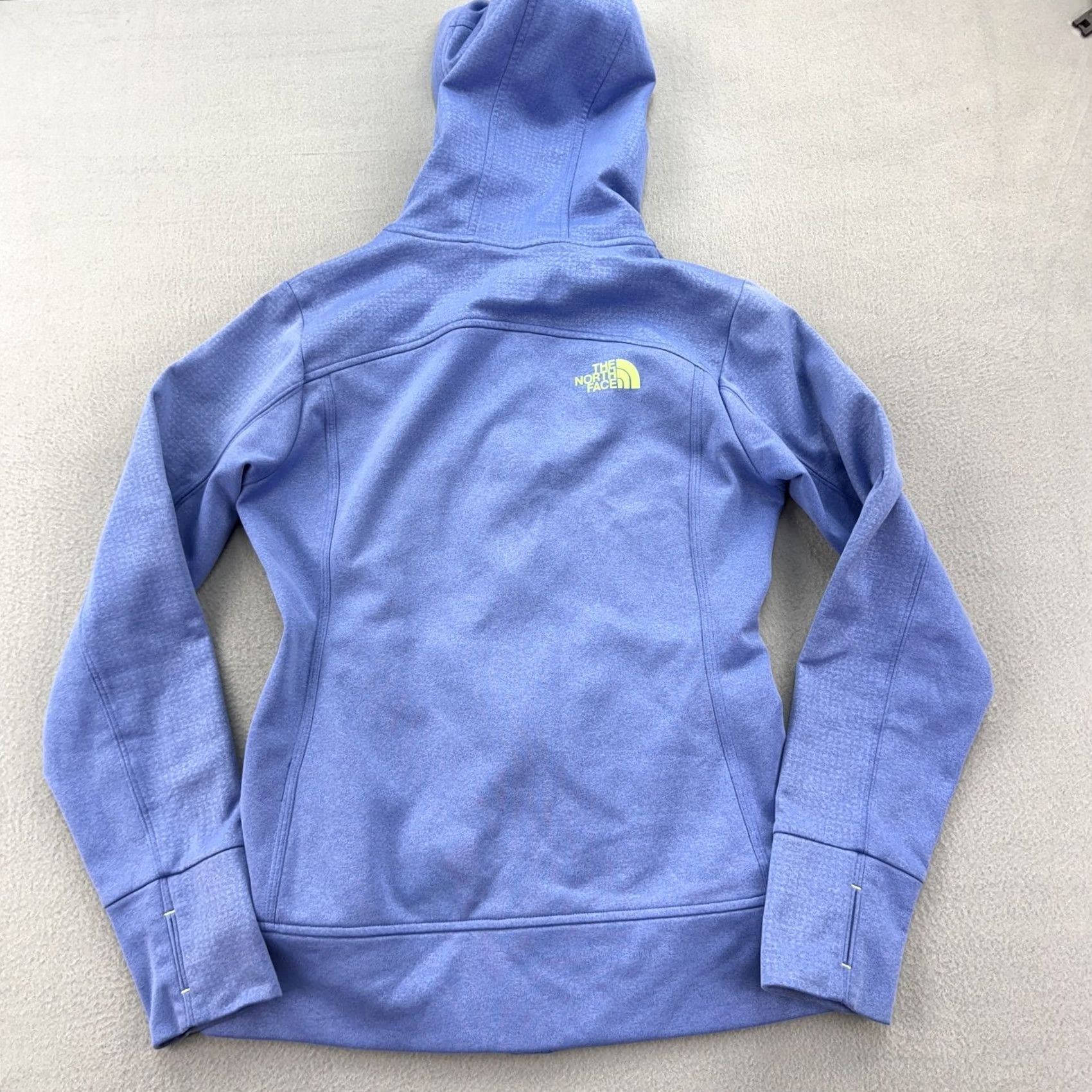 The North Face The North Face Hoodie Womens Small Purple Full Zip Jacket Neon Yellow Hood Athletic Shirt Size S / US 4 / IT 40 - 4 Thumbnail