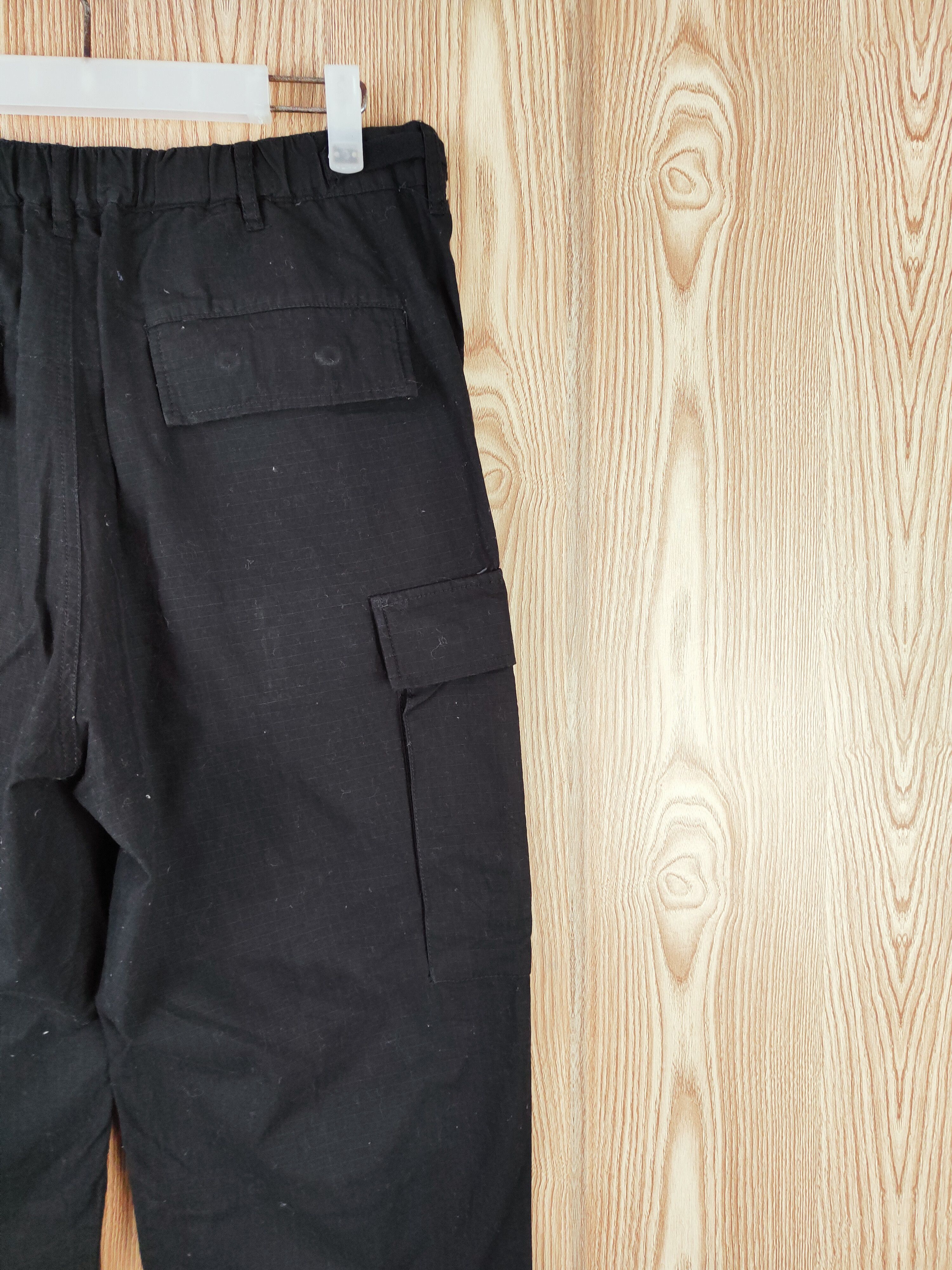 Japanese Brand ROXD Black Multipocket Tactical Cargo Pants #W243 Size US 30 / EU 46 - 10 Thumbnail