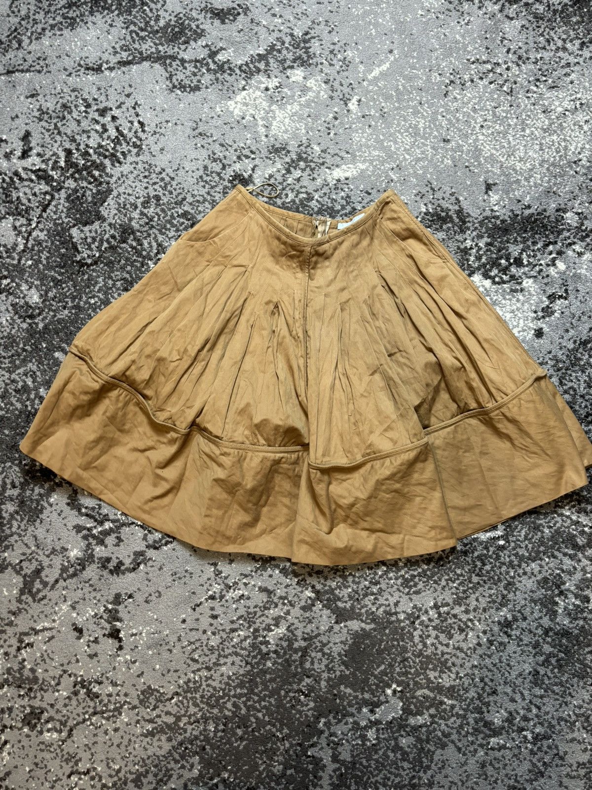 Designer × Japanese Brand Y2k Strenesse blue japanese pleat midi skirt Size 24" / US 00 / IT 34 - 1 Thumbnail