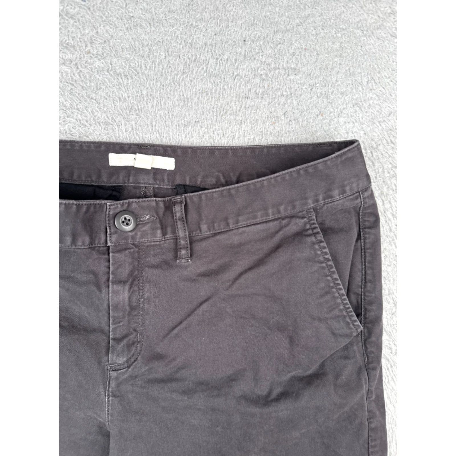 Vans VANS Women's Shorts Casual Chino Cotton Blend Size 9 Gray 5-Pocket Skateboard Summer Size 30" / US 8 / IT 44 - 5 Thumbnail