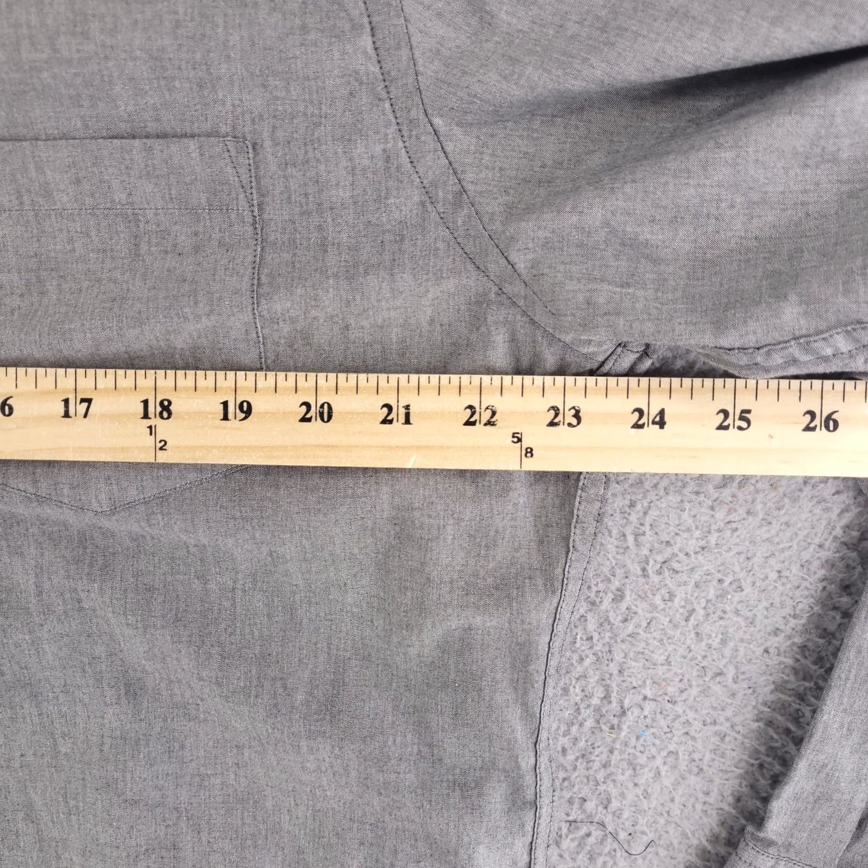 J.Crew J.CREW Shirt Mens XL Gray Long Sleeve Button-Up Adult XL Gray Button-Up Mens Size US XL / EU 56 / 4 - 7 Thumbnail