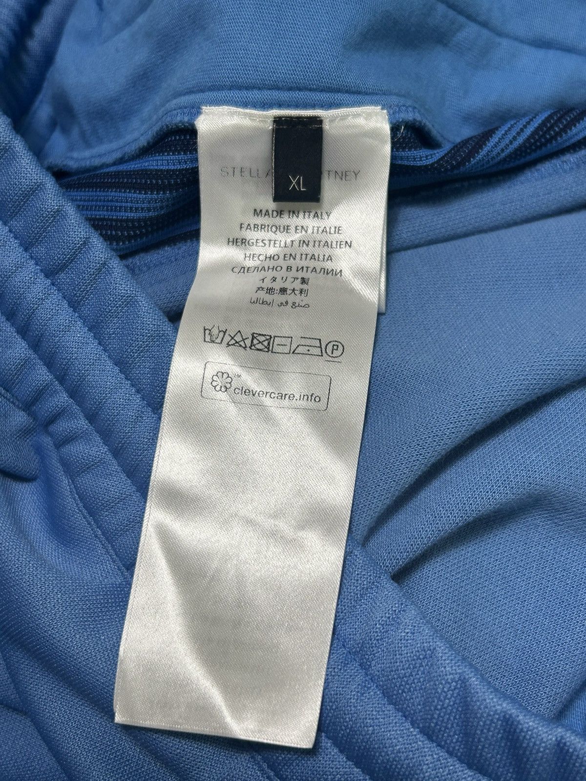 Stella McCartney Striped Knit Logo Shorts Size US 32 / EU 48 - 5 Thumbnail