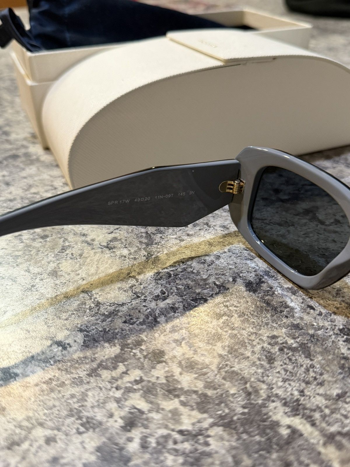 Prada glasses grey/black