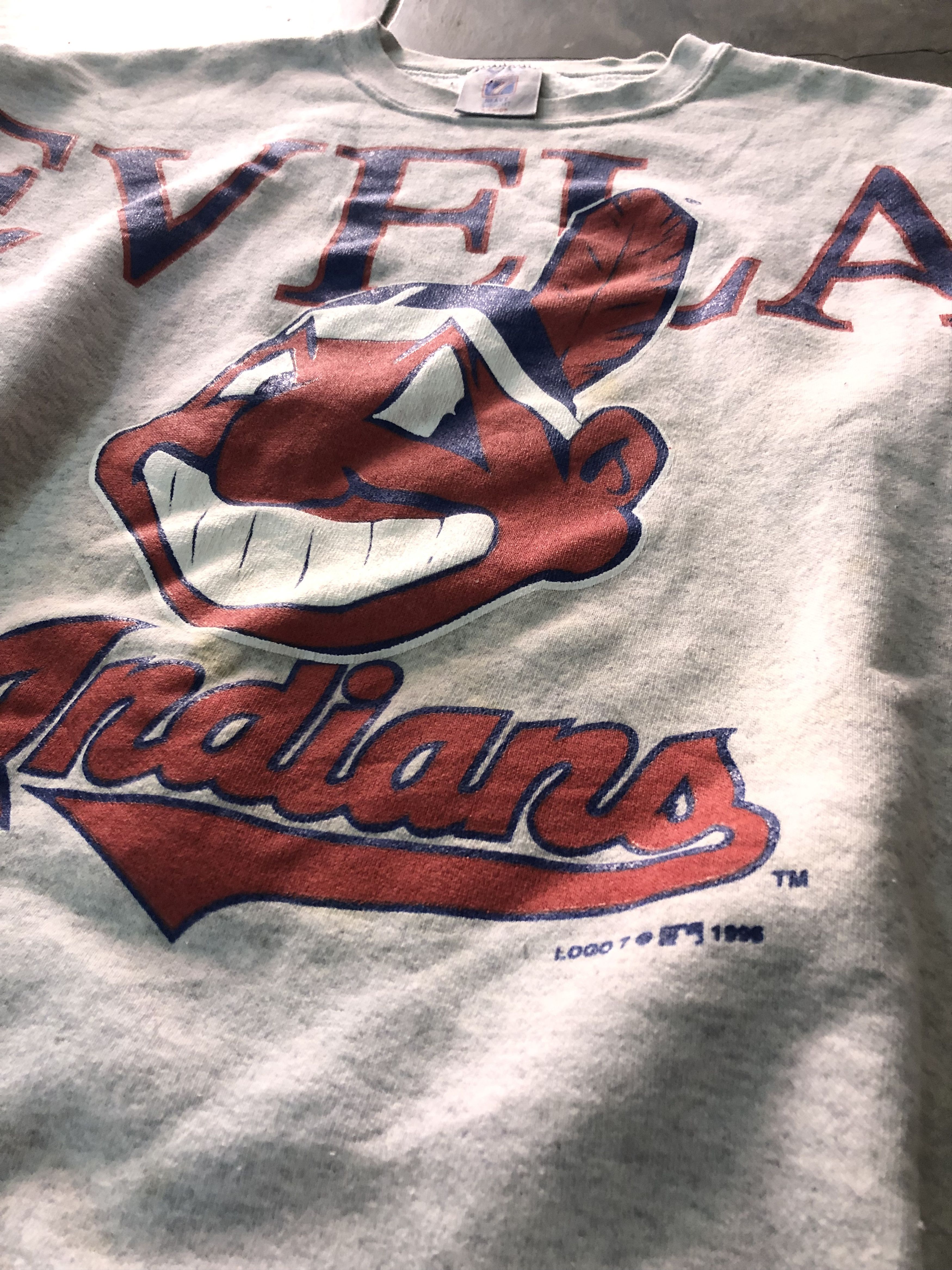 MLB Vintage Cleveland Indians MLB 90s Size US XL / EU 56 / 4 - 3 Thumbnail