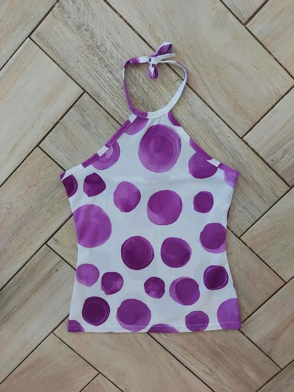 Vintage Vintage halterneck top Size S / US 4 / IT 40 - 6 Thumbnail