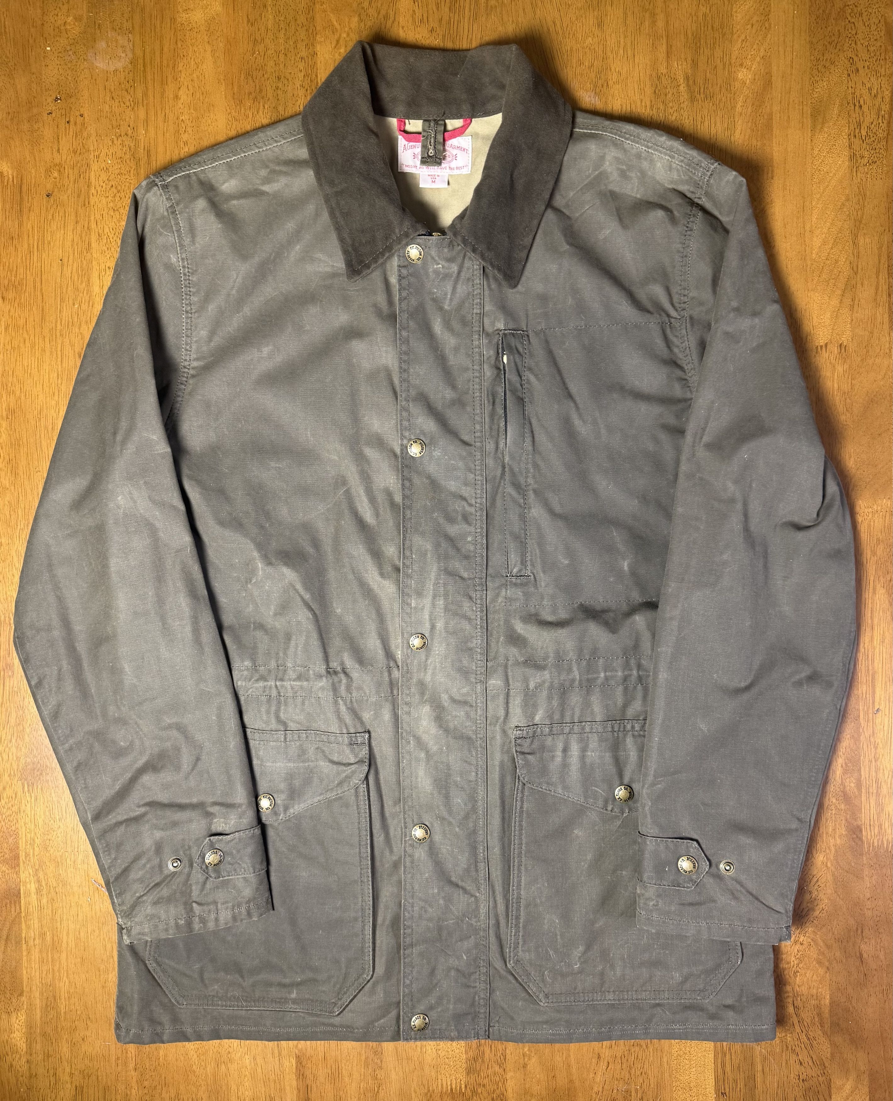 Filson Filson waxed Cover Cloth Mile Marker Coat - - Made in USA Size US M / EU 48-50 / 2 - 1 Thumbnail