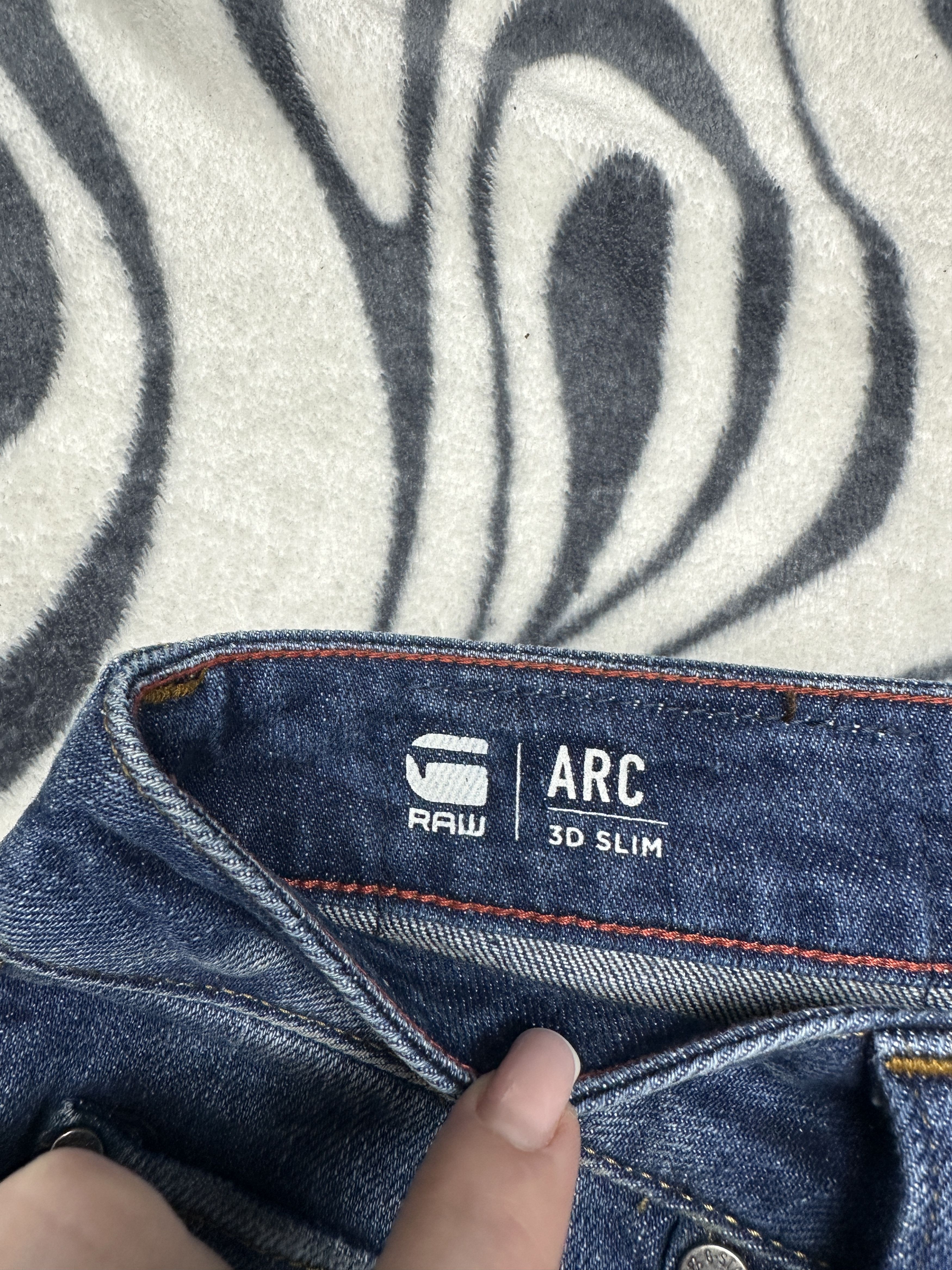 G-Star G Star Raw Arc-Z 3D Slim Mens Denim Pants Jeans Size US 30 / EU 46 - 3 Thumbnail