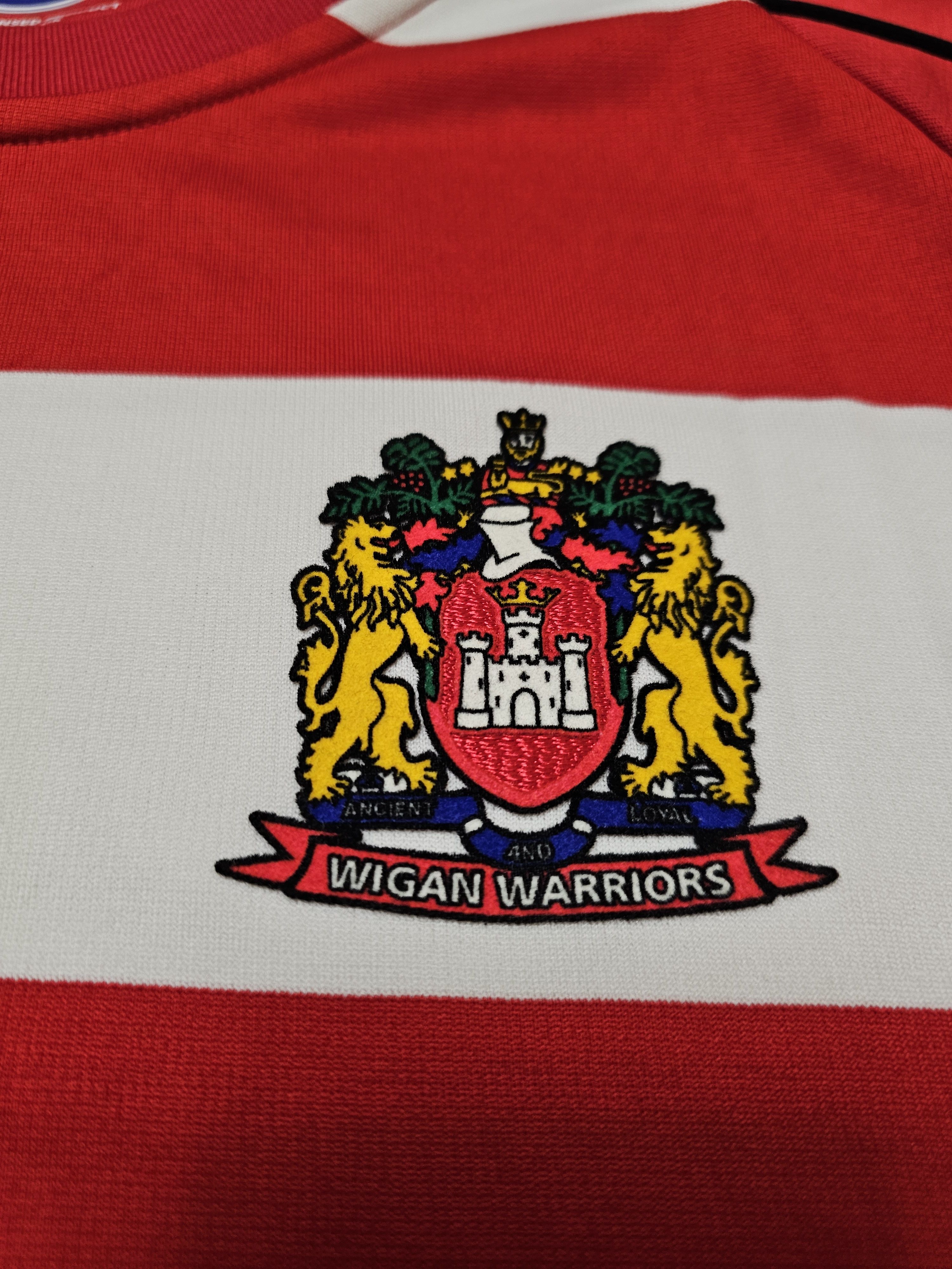 Other WIGAN WARRIORS VINTAGE JERSEY ENGLAND RUGBY JERSEY RUGBY Size US S / EU 44-46 / 1 - 4 Thumbnail