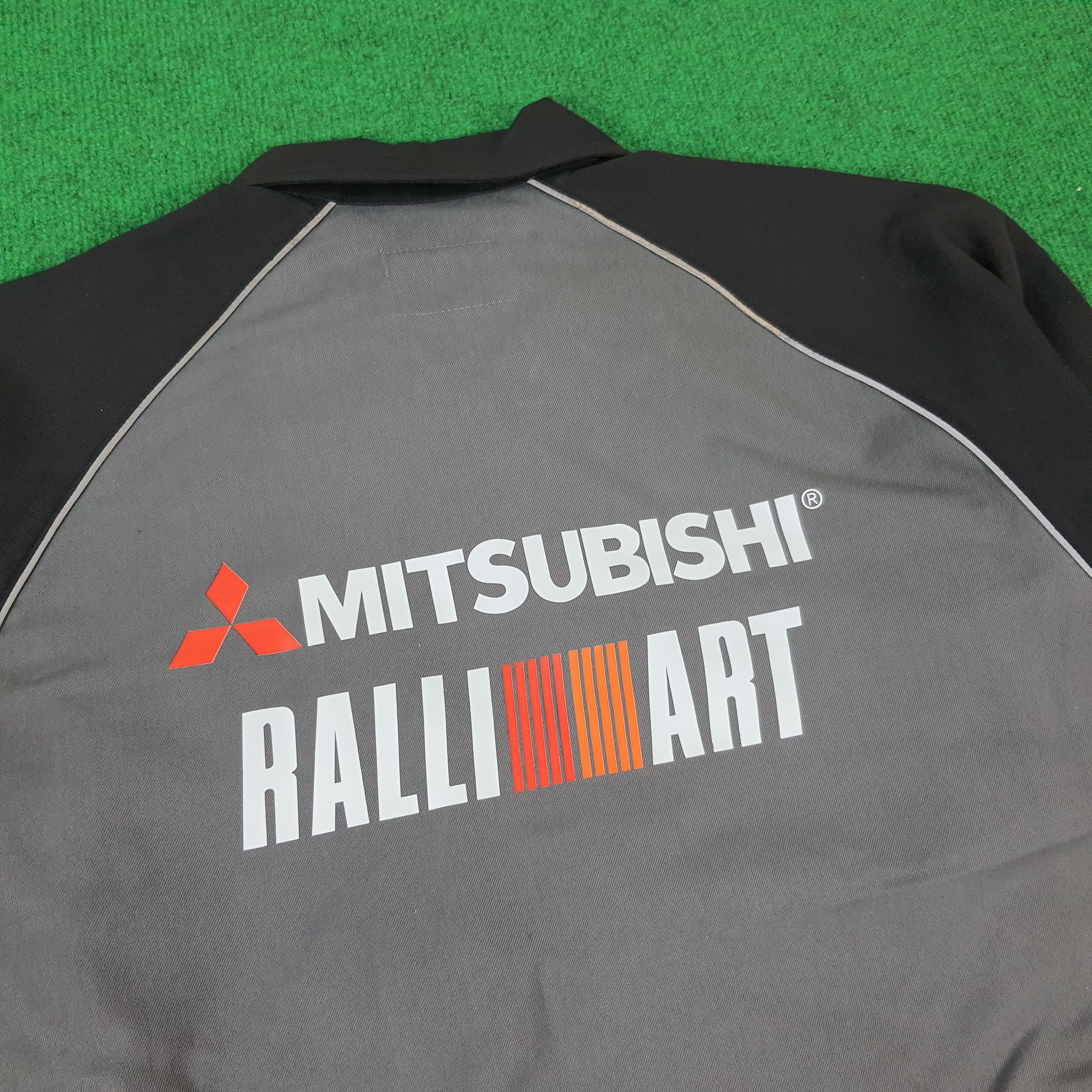 Japanese Brand × Vintage Vintage Mitsubishi RalliArt Japan Motorsports Racing Jacket Size US M / EU 48-50 / 2 - 2 Thumbnail