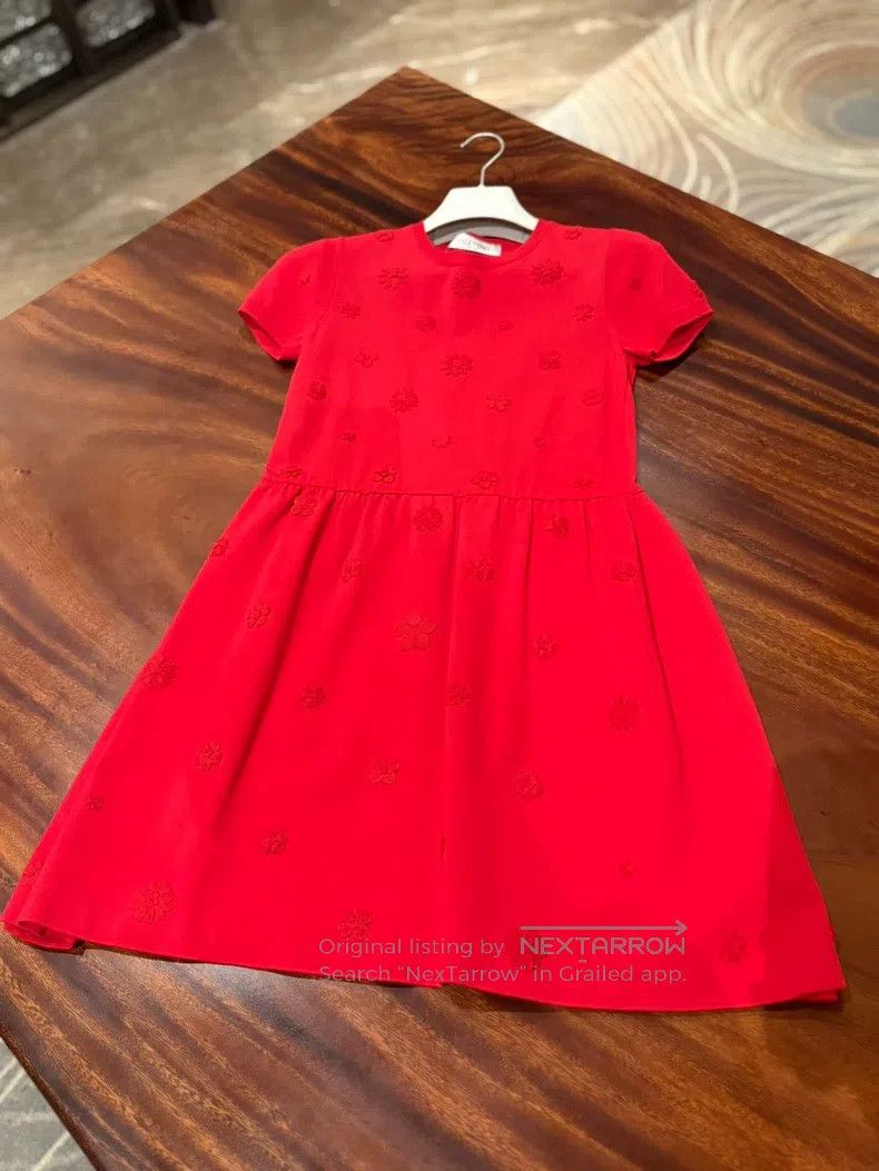 Valentino Valentino Red knitted dress Size S / US 4 / IT 40 - 3 Thumbnail
